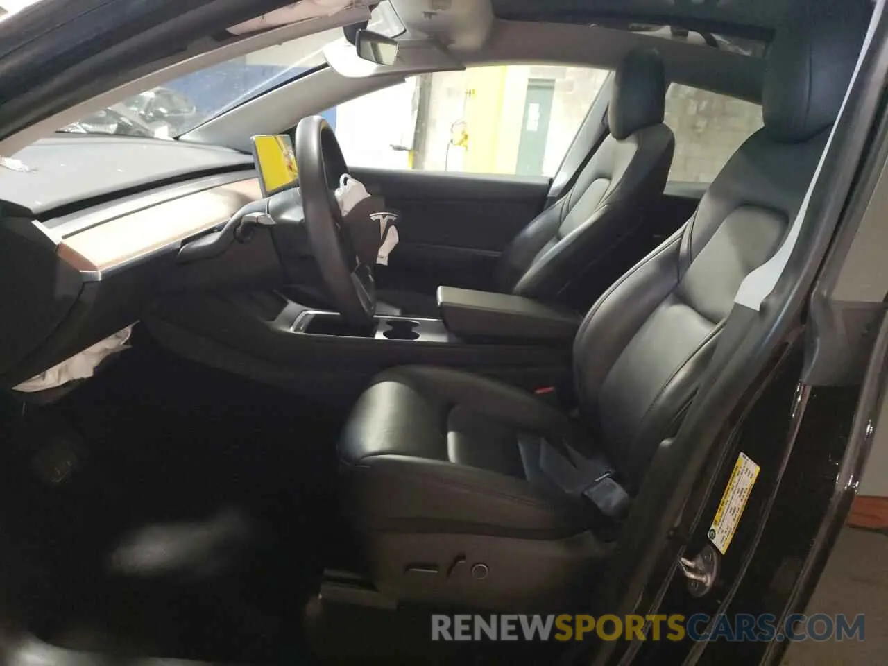 7 Photograph of a damaged car 5YJYGAEE3MF185726 TESLA MODEL Y 2021