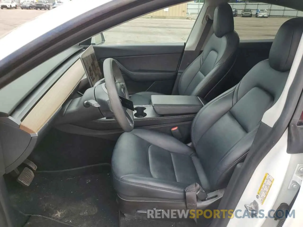 7 Photograph of a damaged car 5YJYGAEE3MF188366 TESLA MODEL Y 2021