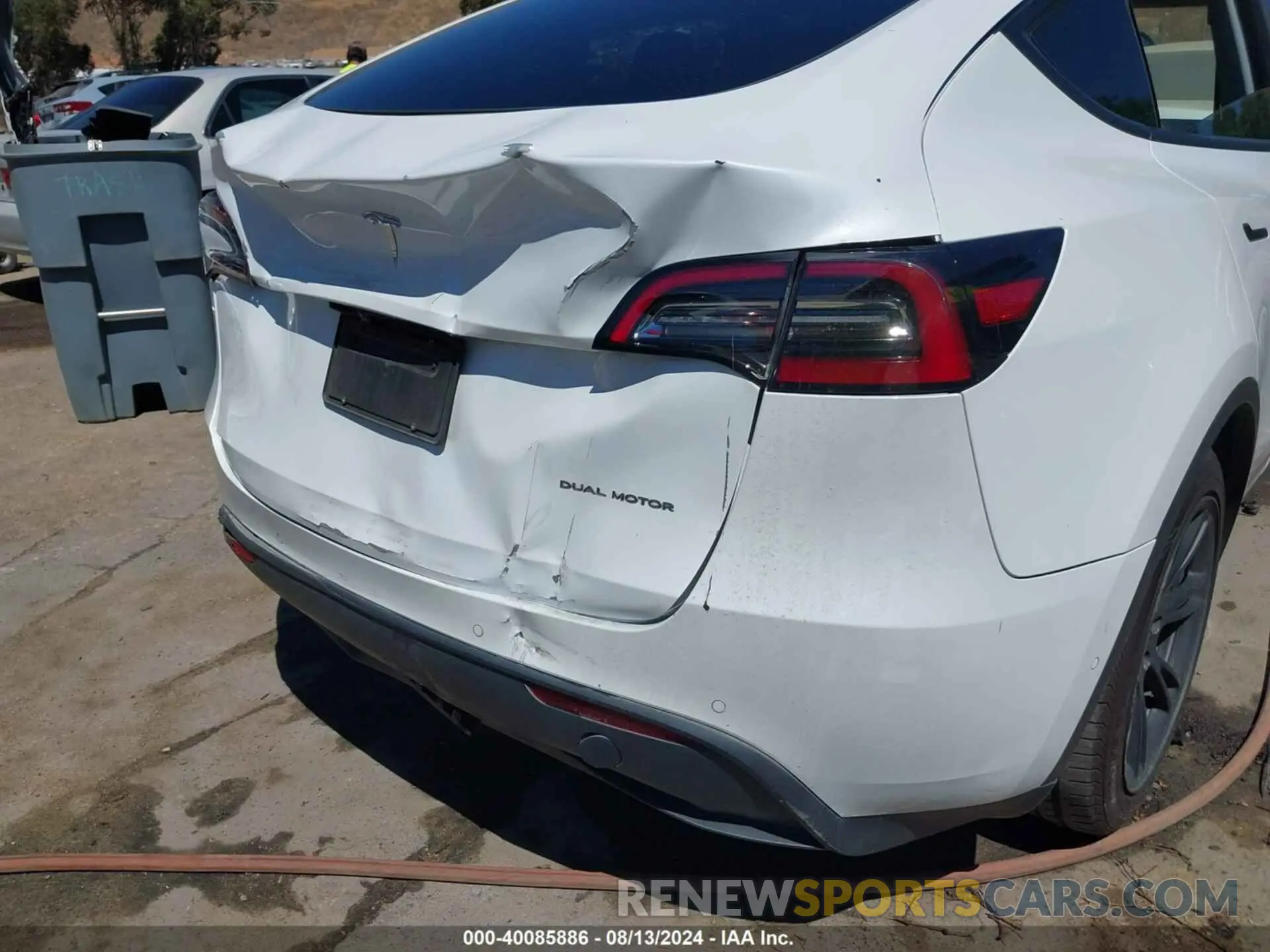 6 Photograph of a damaged car 5YJYGAEE4MF191809 TESLA MODEL Y 2021