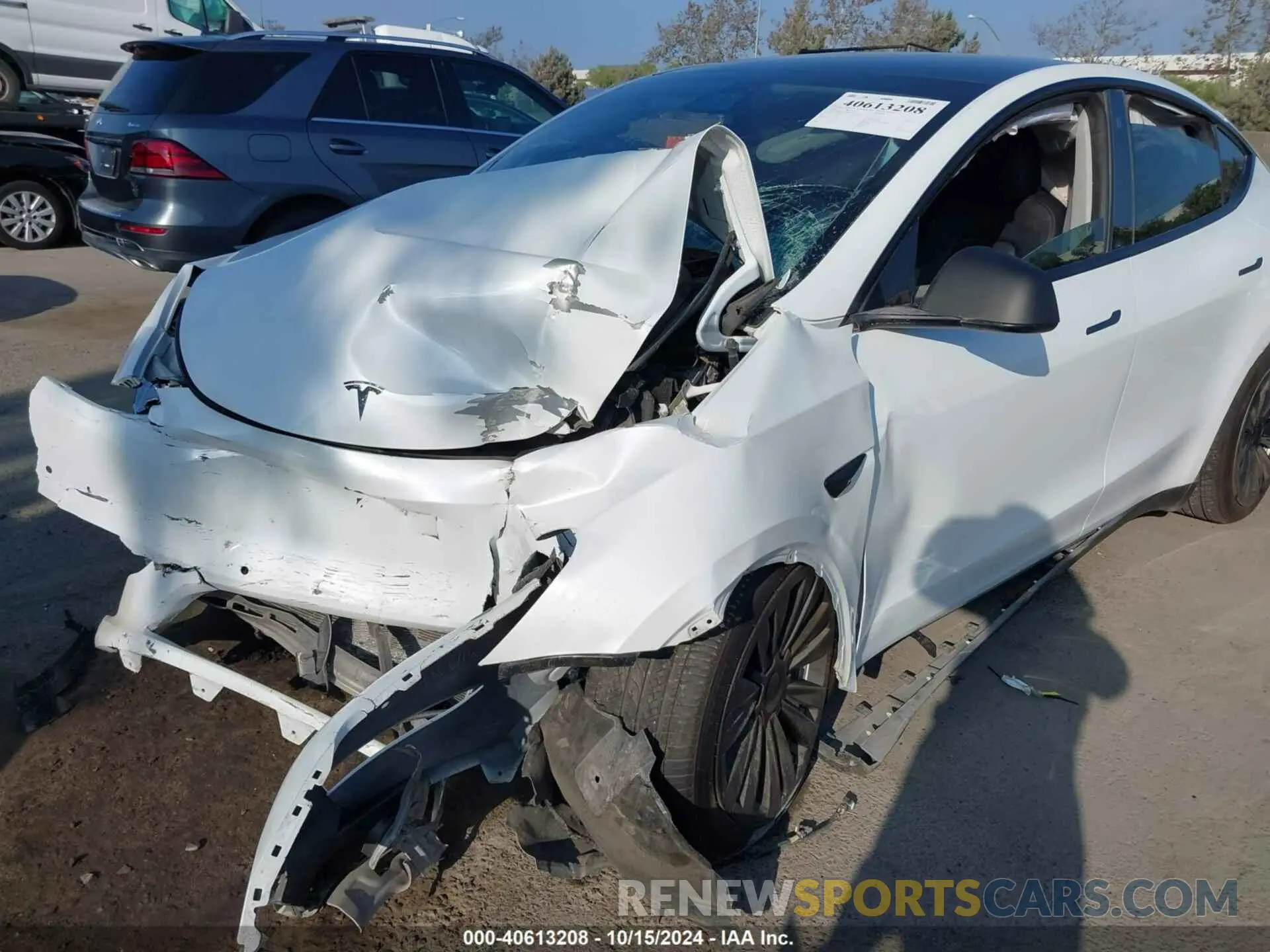 6 Photograph of a damaged car 5YJYGAEE4MF213260 TESLA MODEL Y 2021