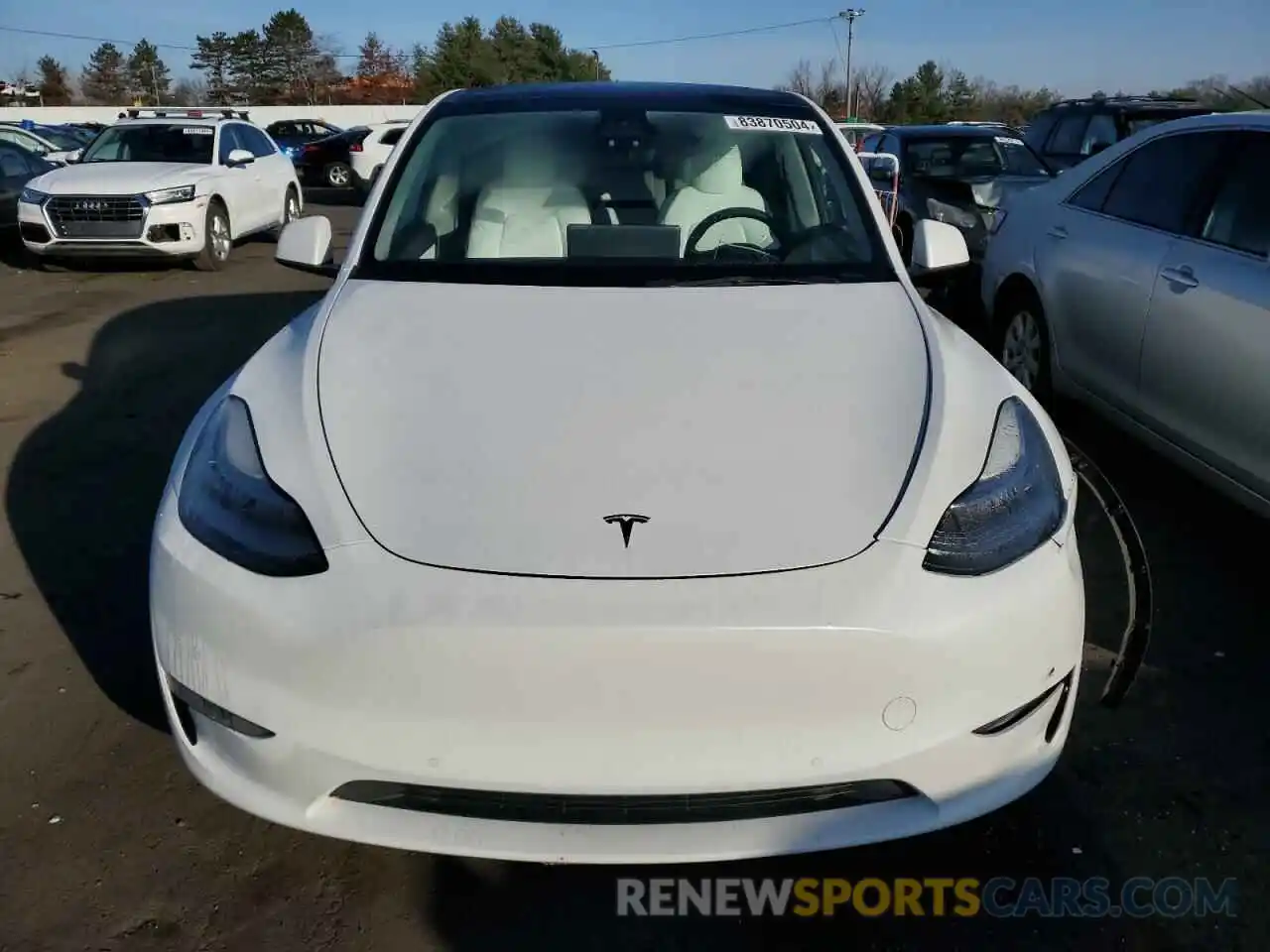 5 Photograph of a damaged car 5YJYGAEE4MF238191 TESLA MODEL Y 2021