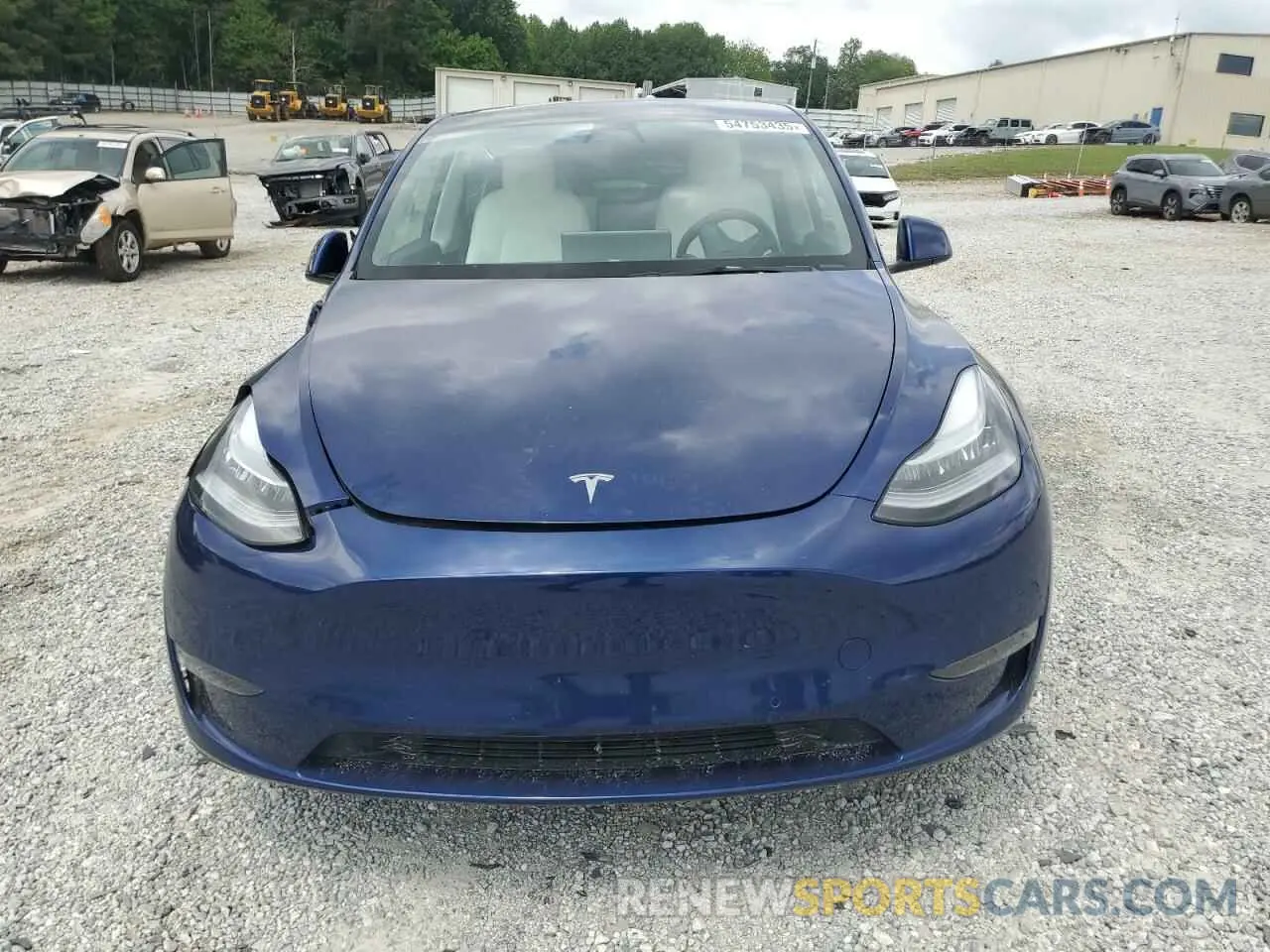 5 Photograph of a damaged car 5YJYGAEE4MF311706 TESLA MODEL Y 2021
