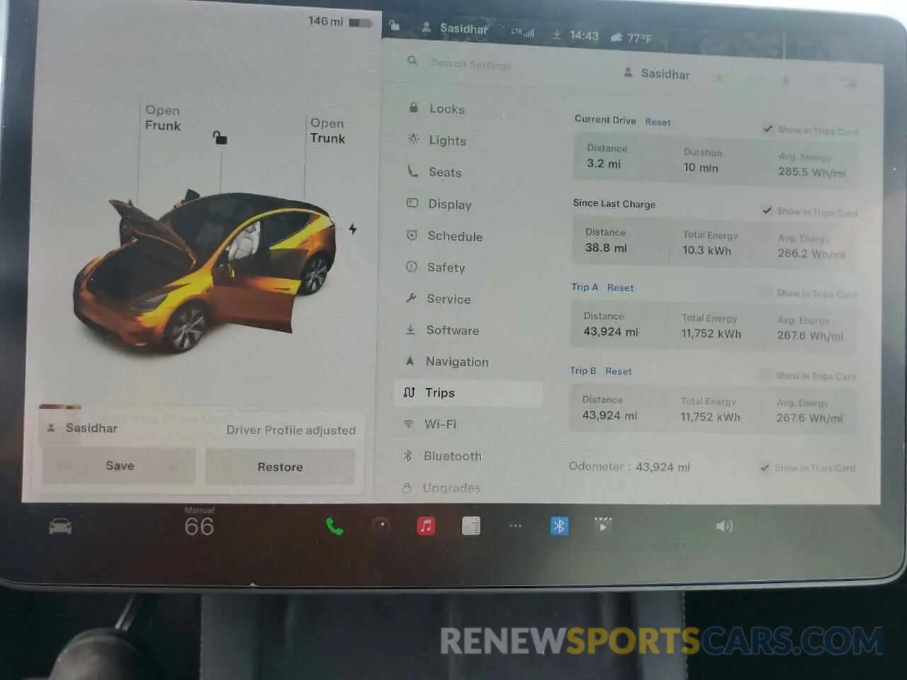 9 Photograph of a damaged car 5YJYGAEE4MF311706 TESLA MODEL Y 2021