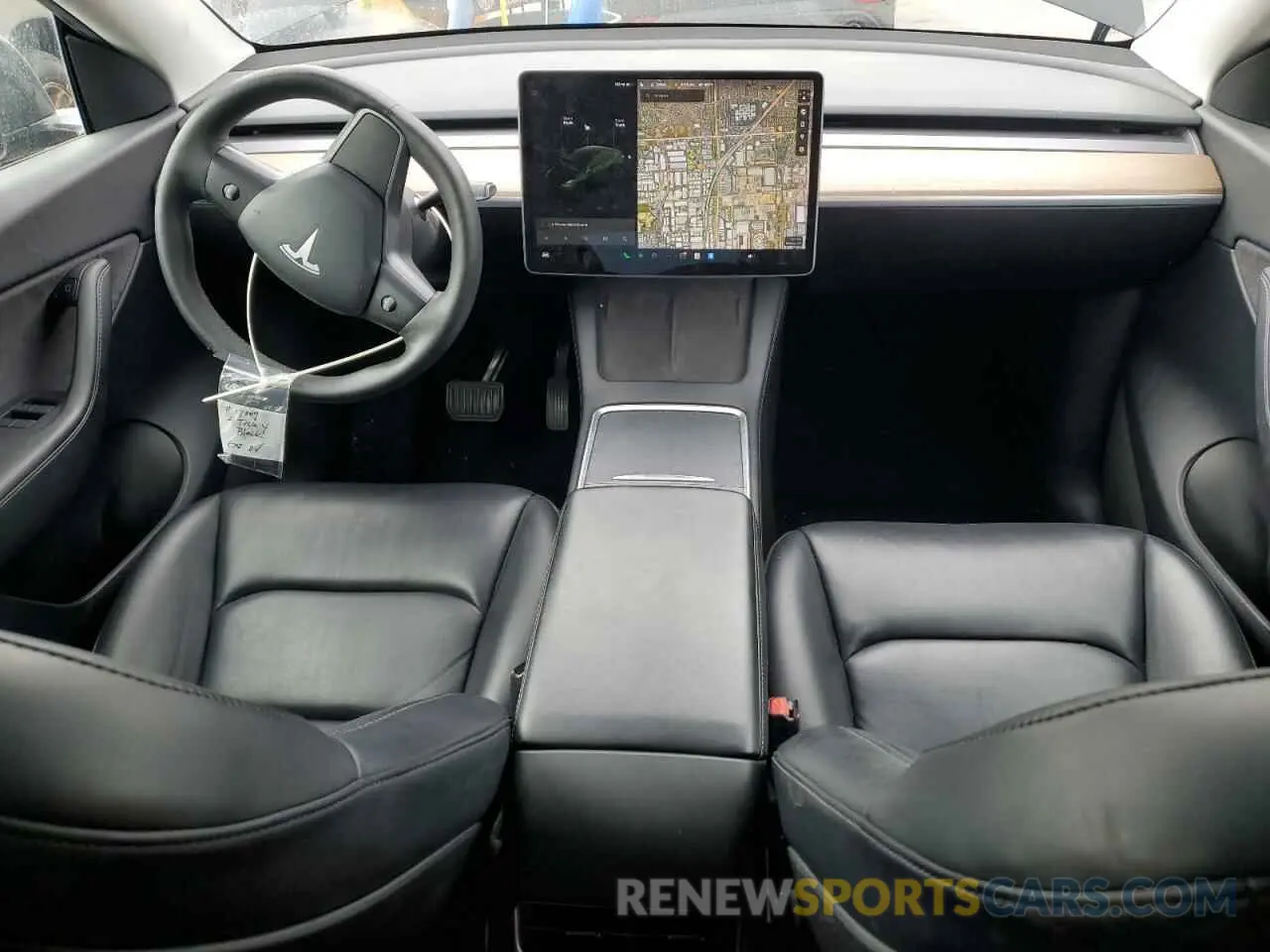 8 Photograph of a damaged car 5YJYGAEE5MF143672 TESLA MODEL Y 2021