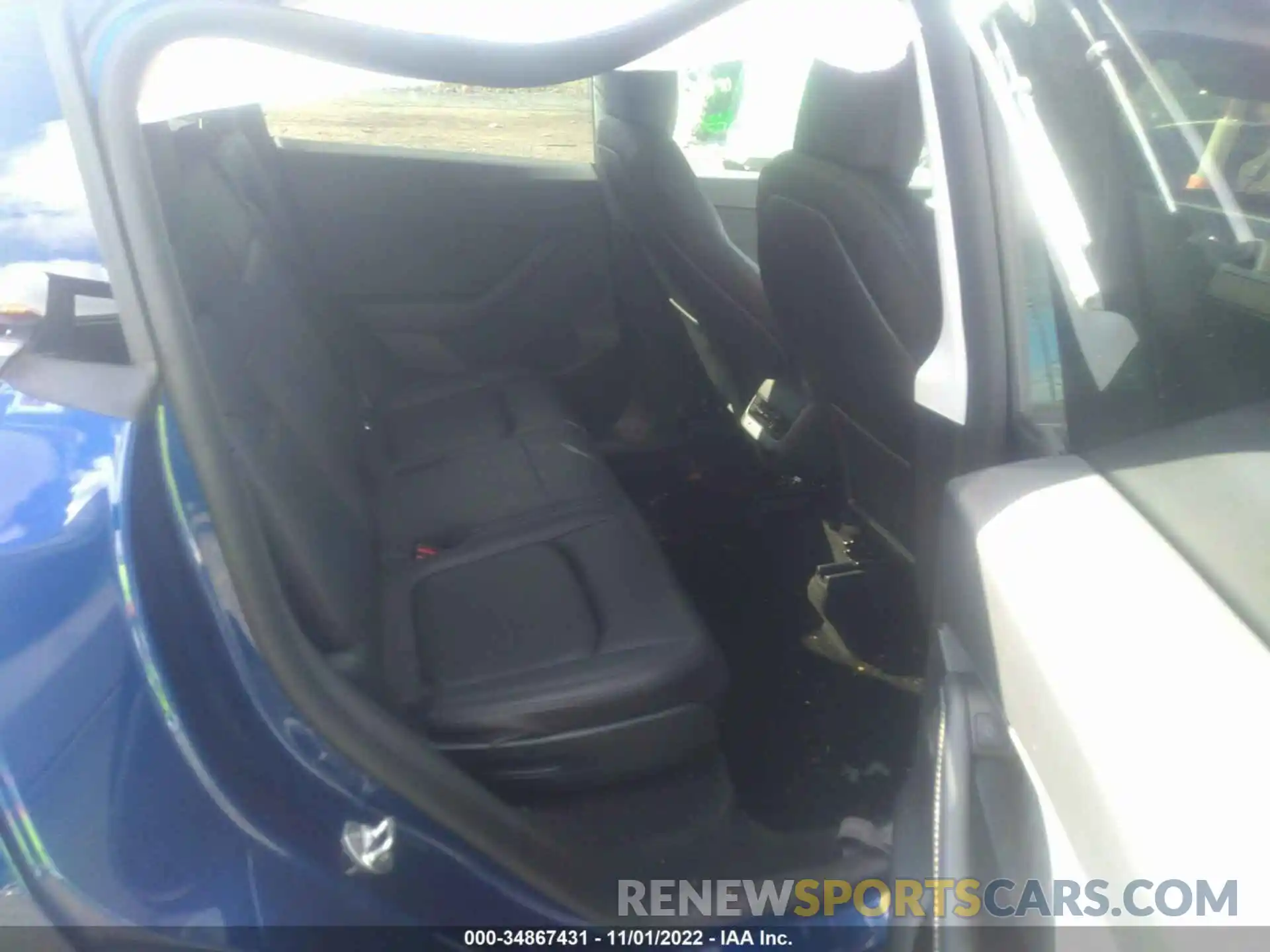 8 Photograph of a damaged car 5YJYGAEE5MF257946 TESLA MODEL Y 2021