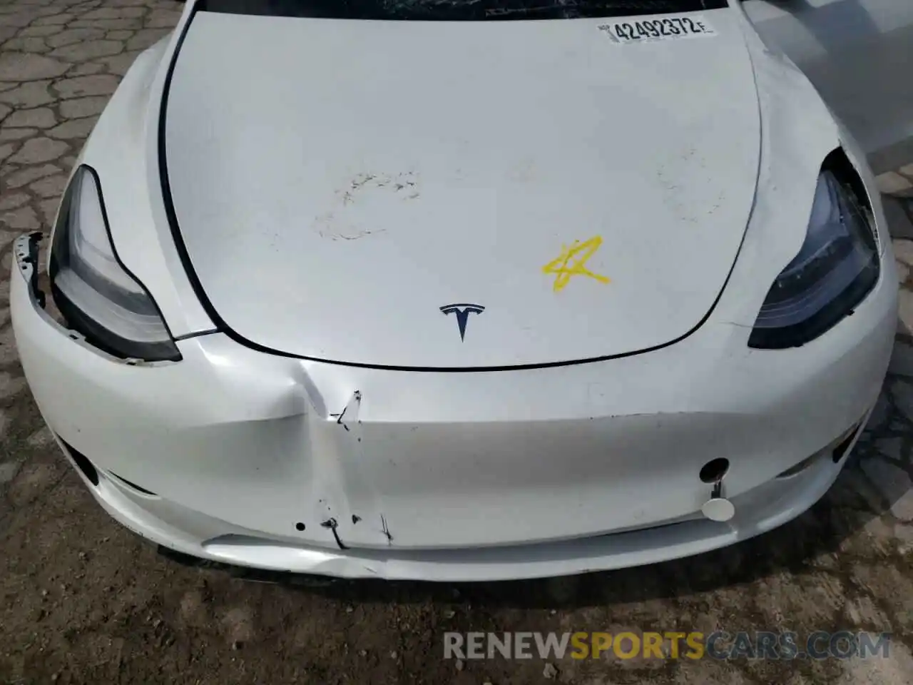 7 Photograph of a damaged car 5YJYGAEE6MF146841 TESLA MODEL Y 2021