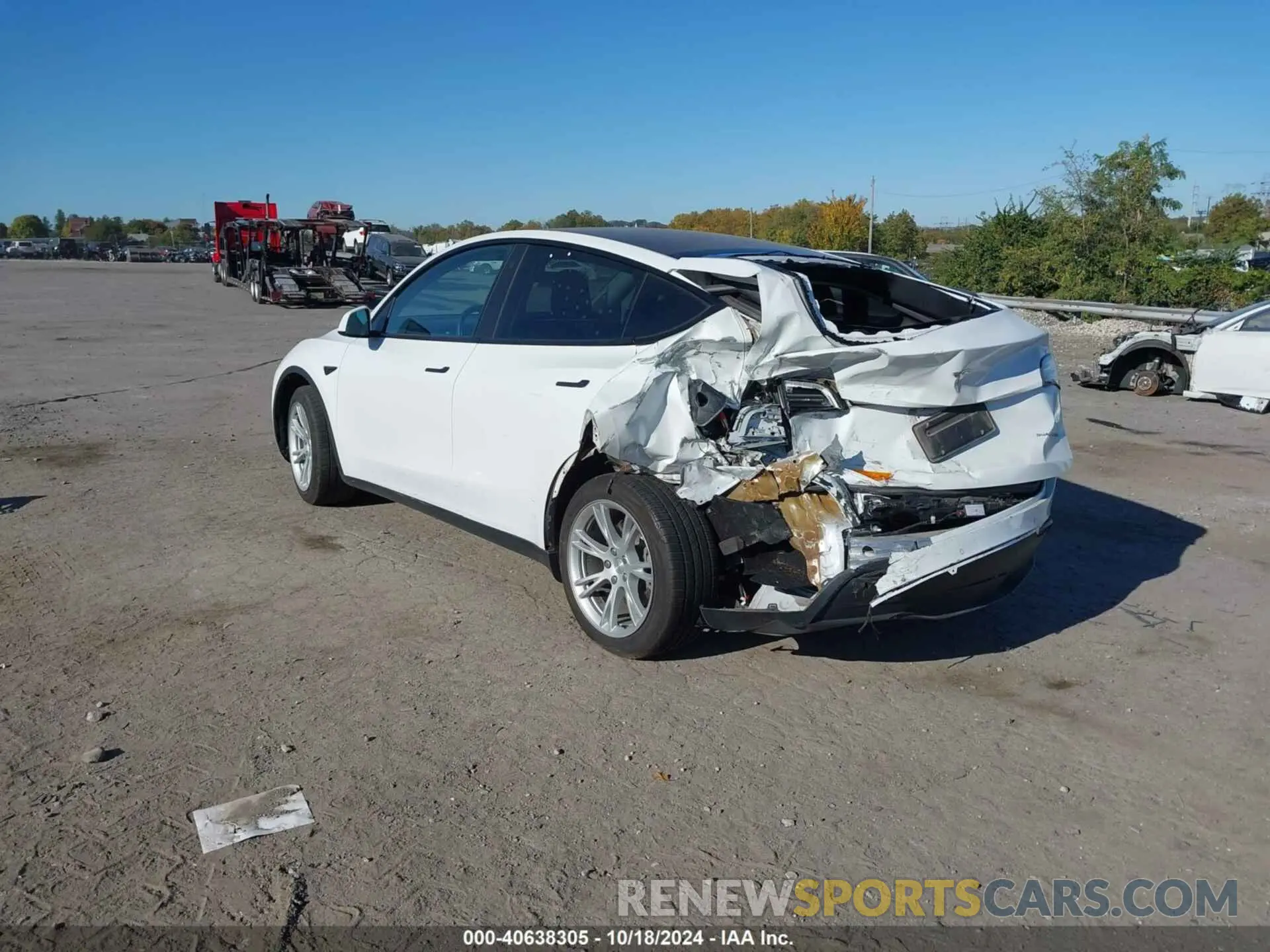 3 Photograph of a damaged car 5YJYGAEE6MF172730 TESLA MODEL Y 2021
