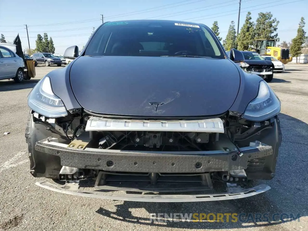 5 Photograph of a damaged car 5YJYGAEE6MF244347 TESLA MODEL Y 2021