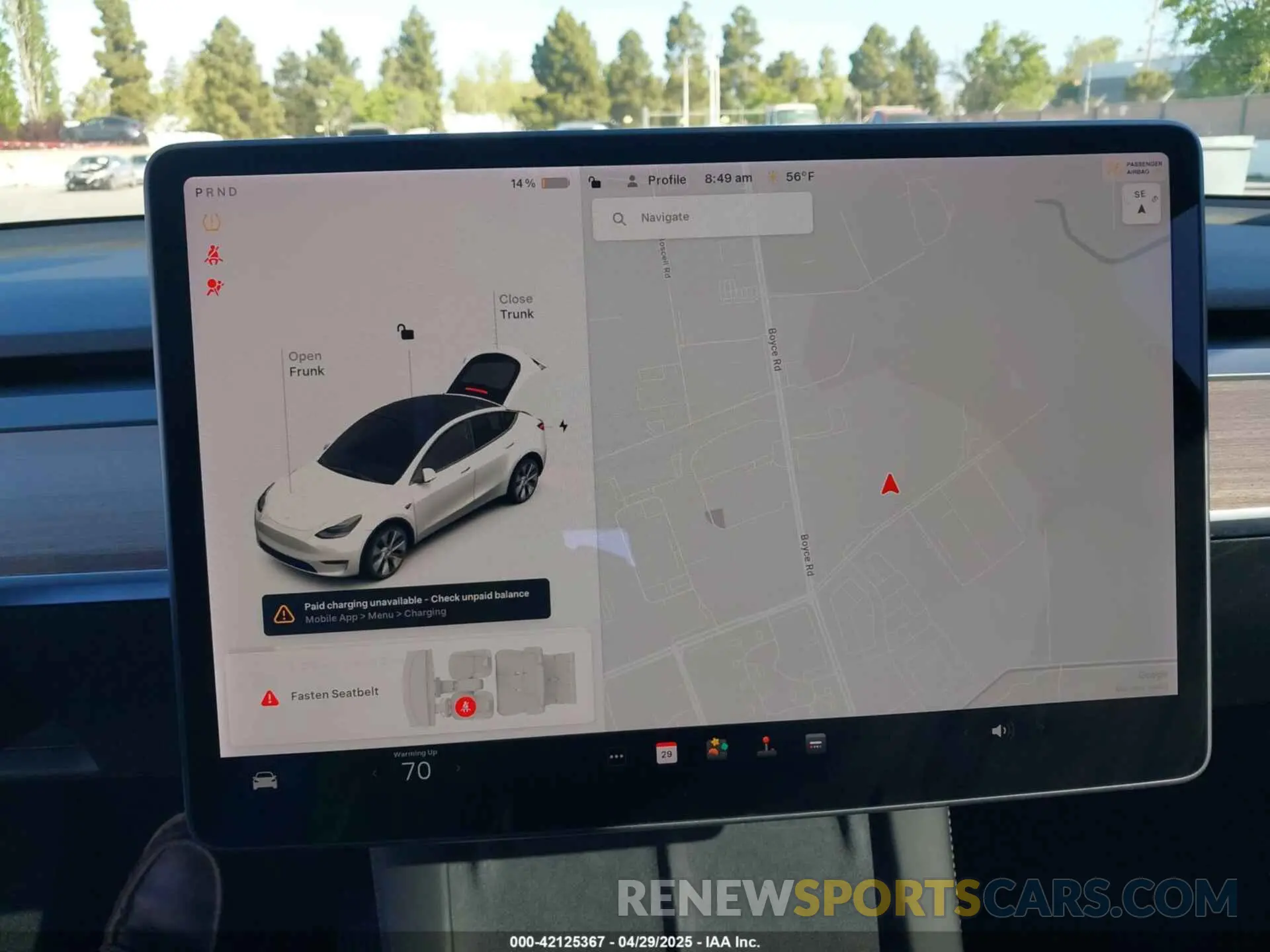 19 Photograph of a damaged car 5YJYGAEE6MF281799 TESLA MODEL Y 2021