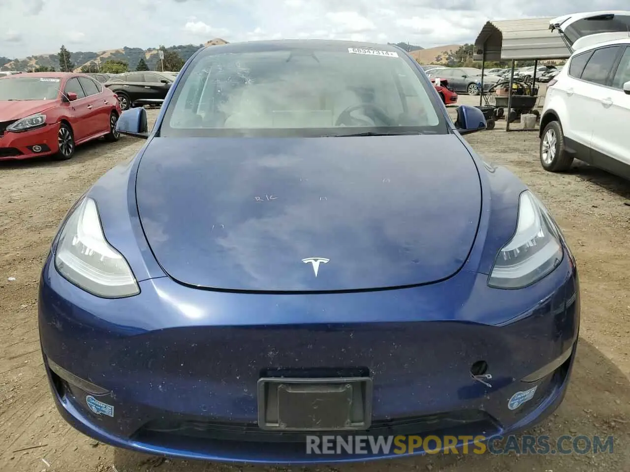 5 Photograph of a damaged car 5YJYGAEE7MF205265 TESLA MODEL Y 2021