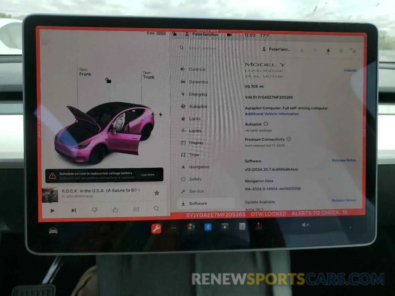 9 Photograph of a damaged car 5YJYGAEE7MF205265 TESLA MODEL Y 2021