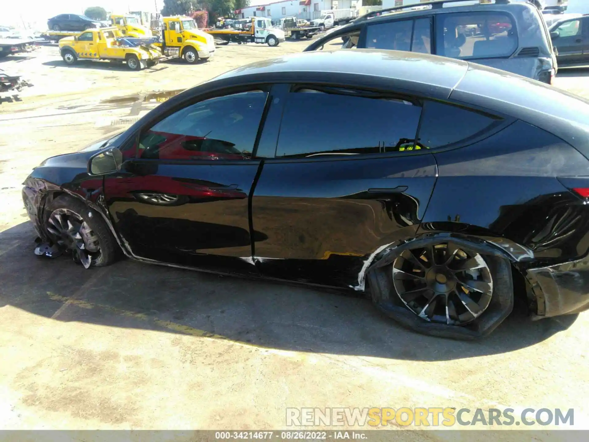 6 Photograph of a damaged car 5YJYGAEE7MF222728 TESLA MODEL Y 2021