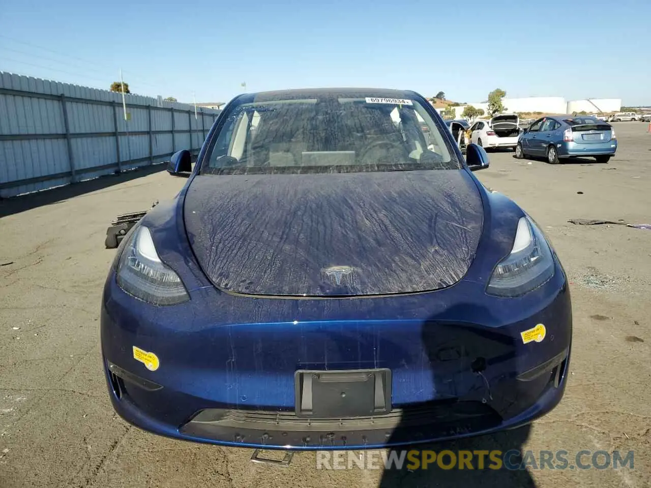 5 Photograph of a damaged car 5YJYGAEE7MF297042 TESLA MODEL Y 2021