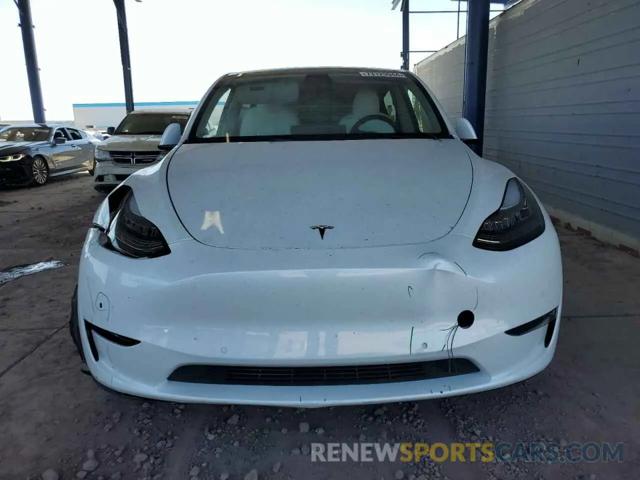 5 Photograph of a damaged car 5YJYGAEE8MF151507 TESLA MODEL Y 2021