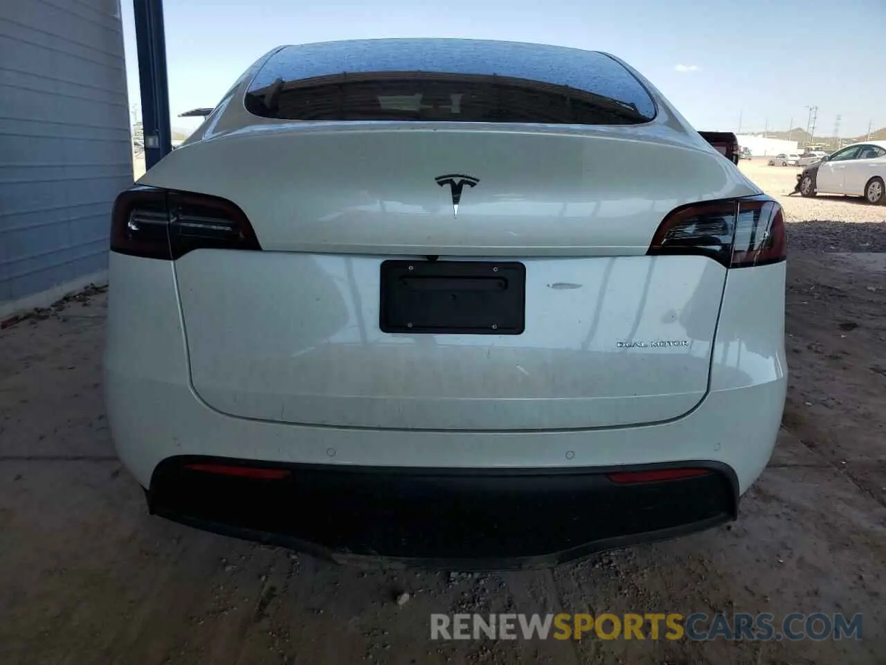 6 Photograph of a damaged car 5YJYGAEE8MF151507 TESLA MODEL Y 2021