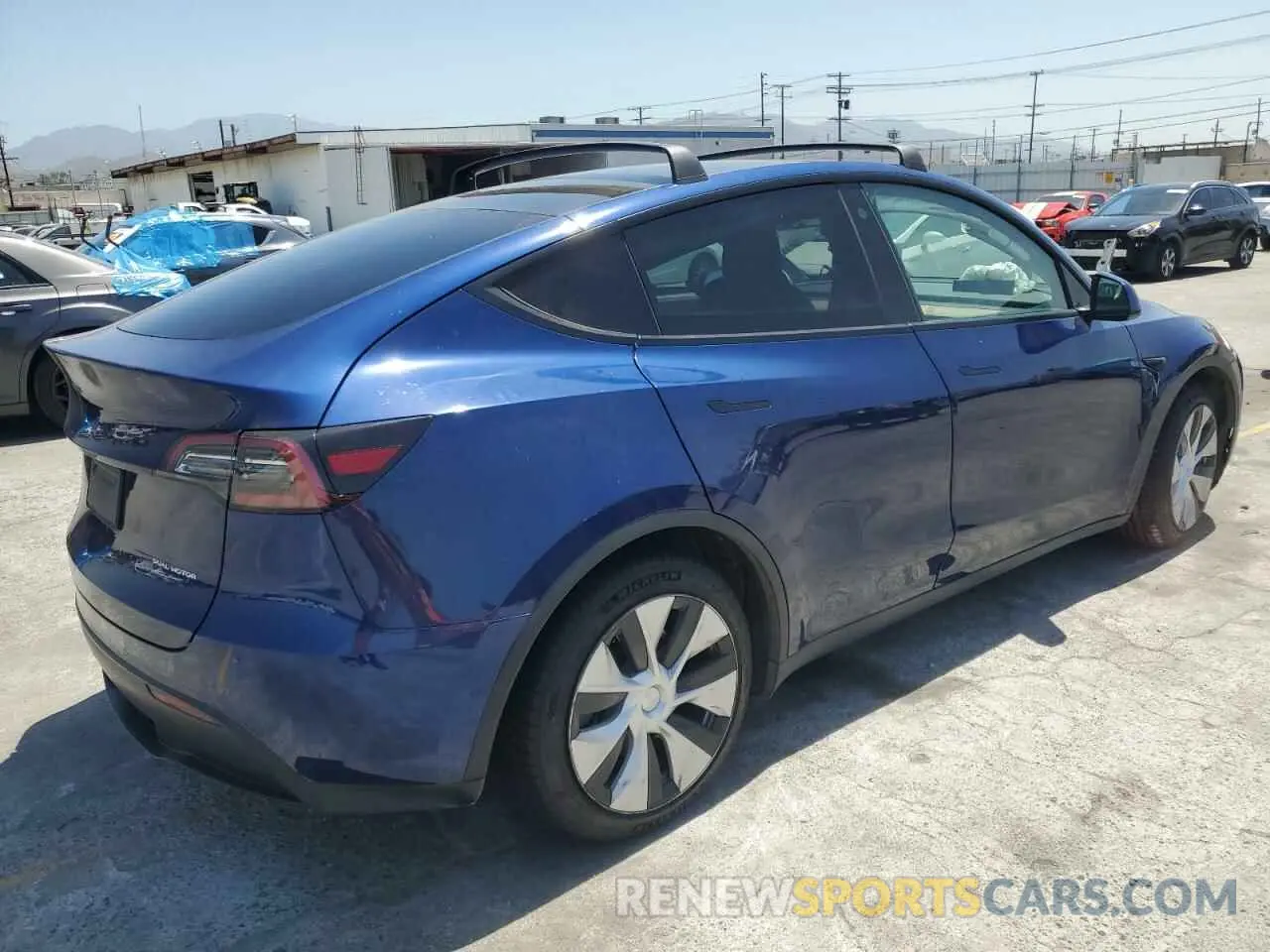 3 Photograph of a damaged car 5YJYGAEE8MF188976 TESLA MODEL Y 2021