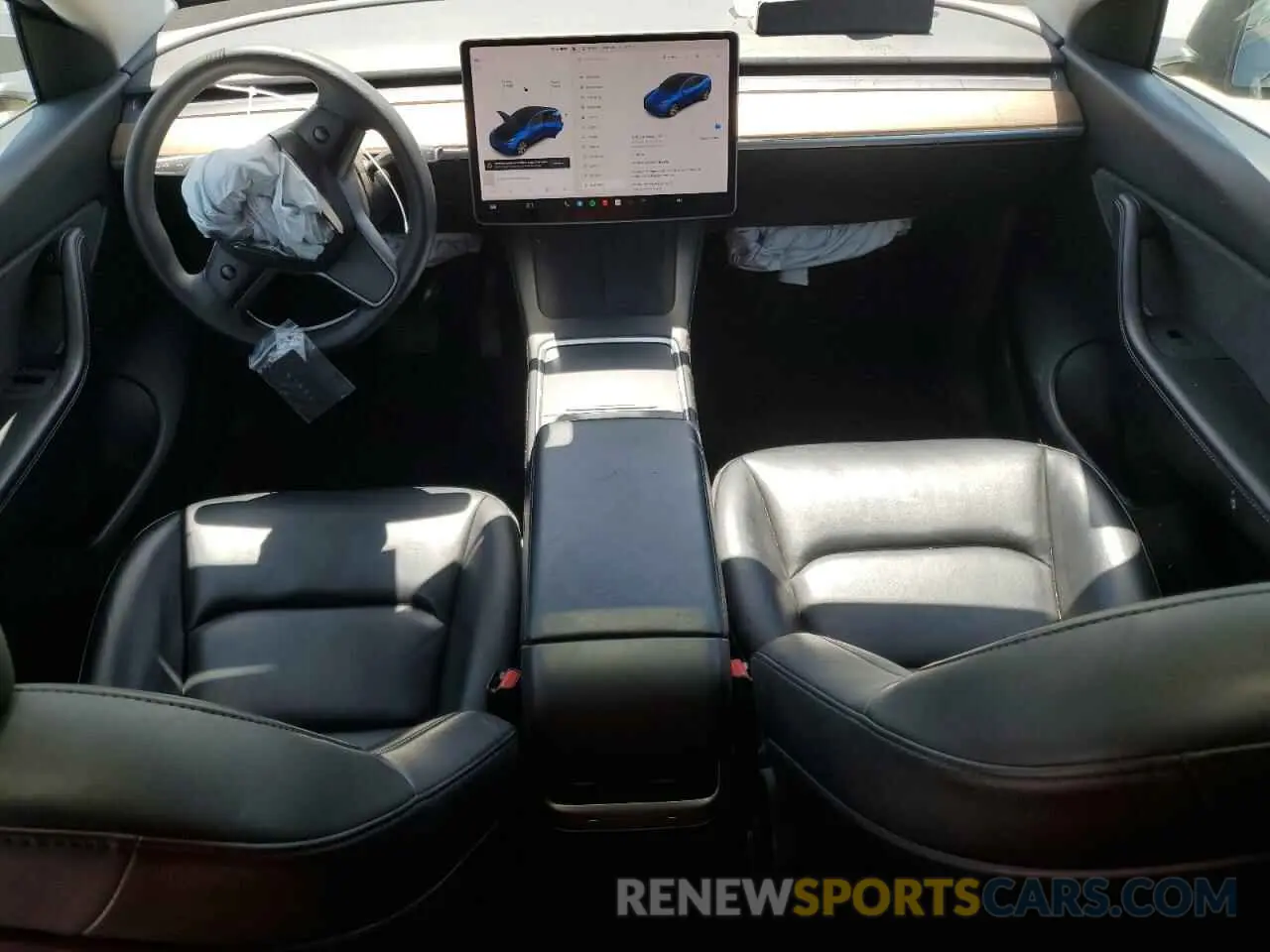 8 Photograph of a damaged car 5YJYGAEE8MF188976 TESLA MODEL Y 2021