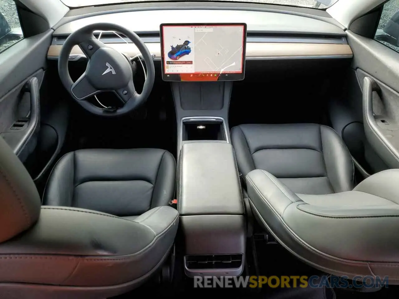 8 Photograph of a damaged car 5YJYGAEE8MF196074 TESLA MODEL Y 2021