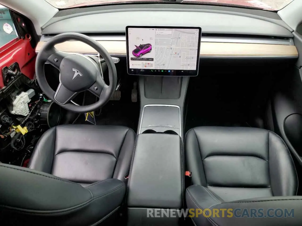 8 Photograph of a damaged car 5YJYGAEE8MF271176 TESLA MODEL Y 2021