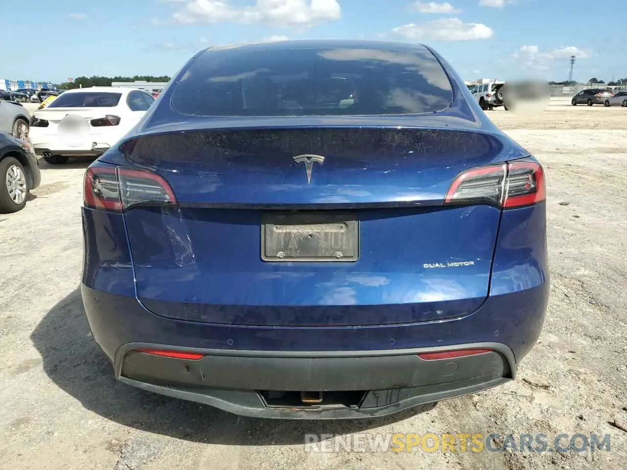 6 Photograph of a damaged car 5YJYGAEE9MF201220 TESLA MODEL Y 2021
