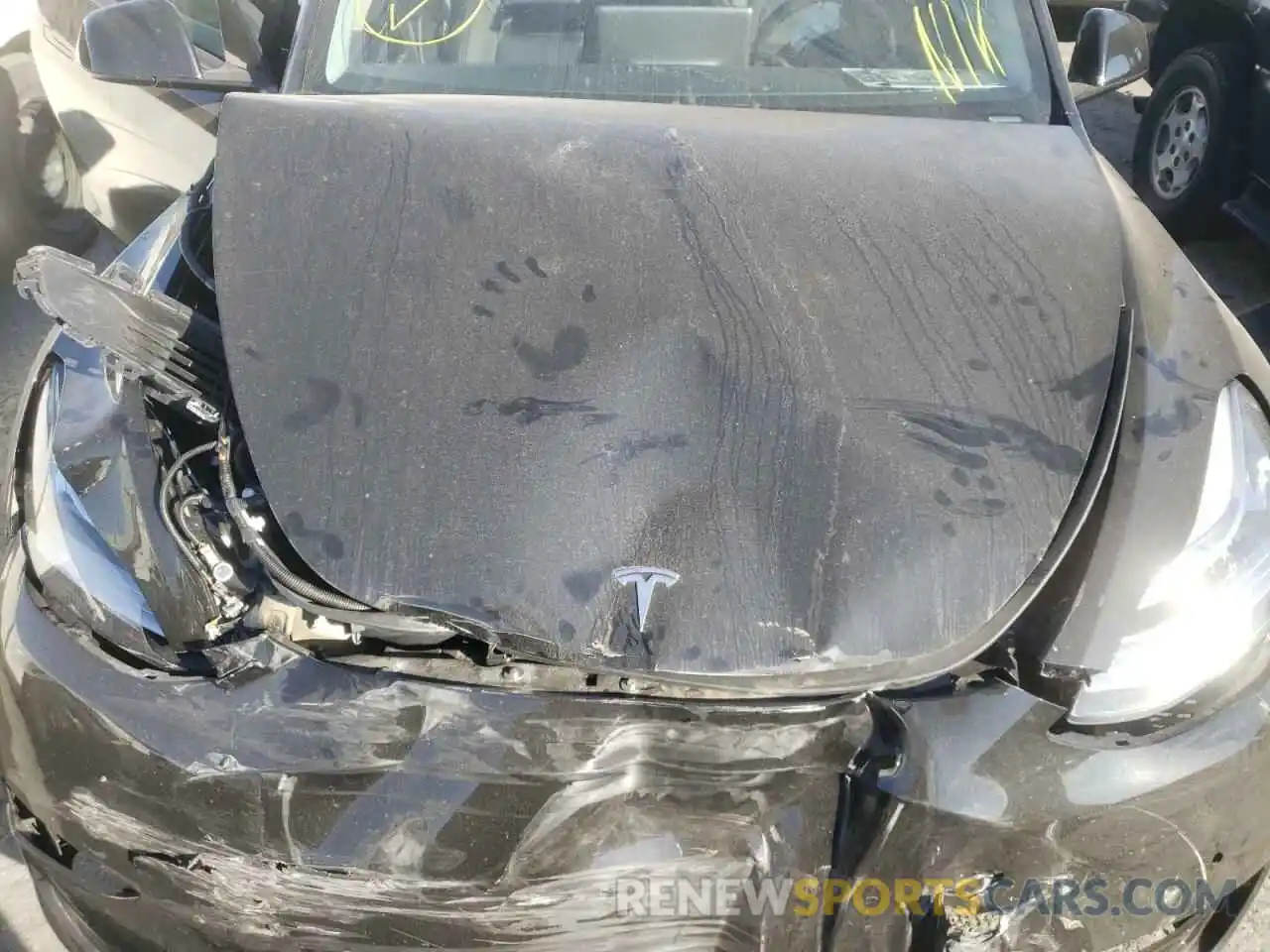 7 Photograph of a damaged car 5YJYGAEEXMF112594 TESLA MODEL Y 2021