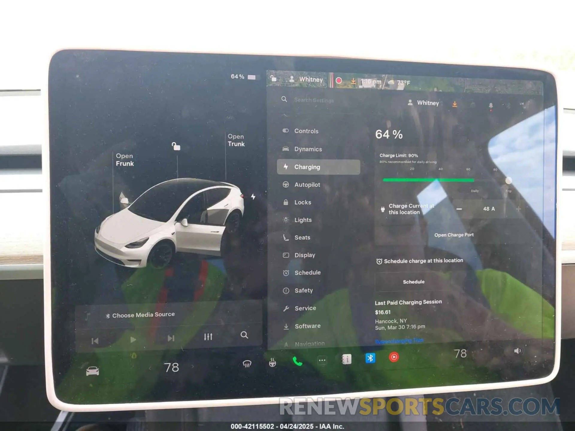 17 Photograph of a damaged car 5YJYGAEEXMF149158 TESLA MODEL Y 2021