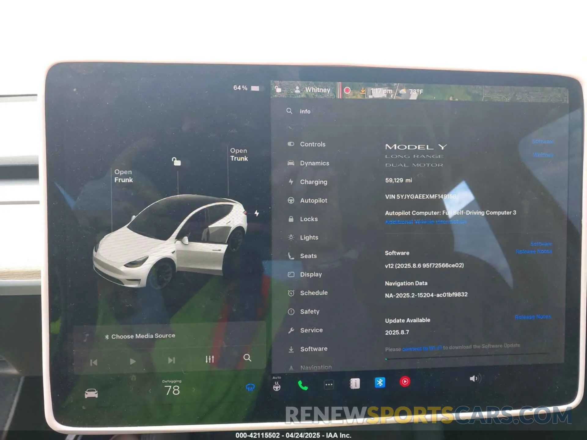 18 Photograph of a damaged car 5YJYGAEEXMF149158 TESLA MODEL Y 2021