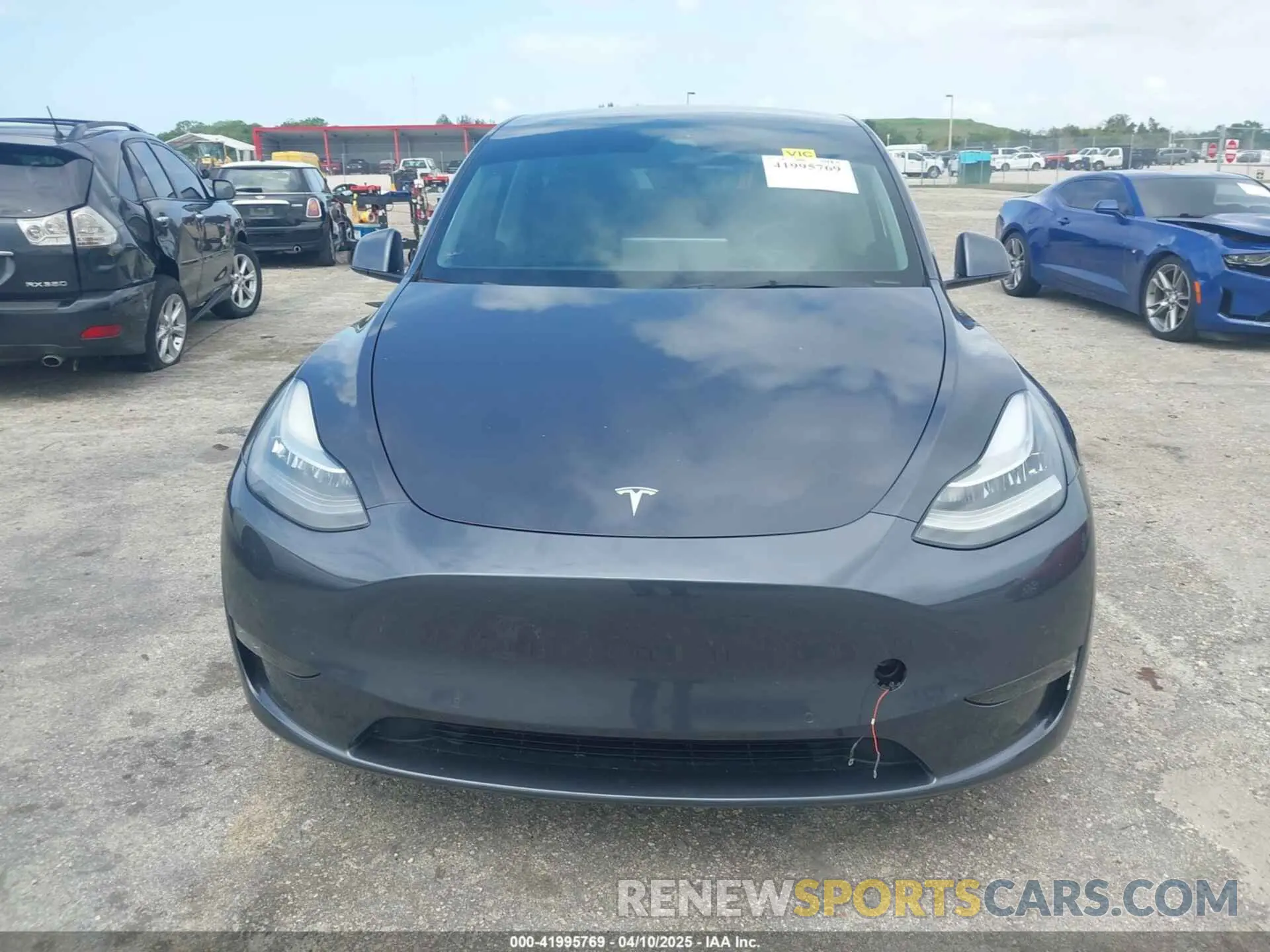 6 Photograph of a damaged car 5YJYGAEEXMF194066 TESLA MODEL Y 2021