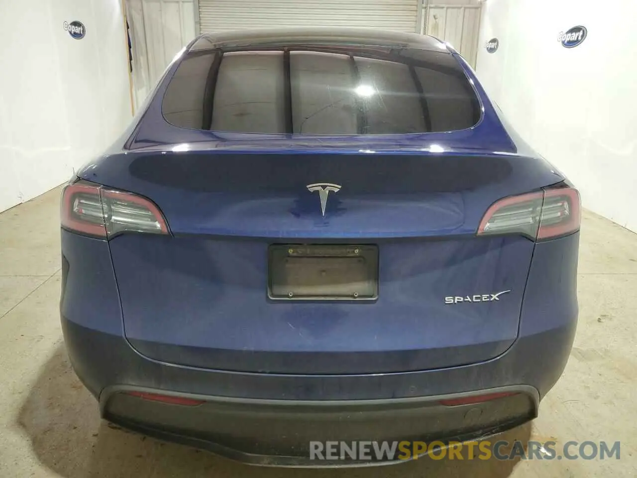 6 Photograph of a damaged car 5YJYGDED0MF107686 TESLA MODEL Y 2021