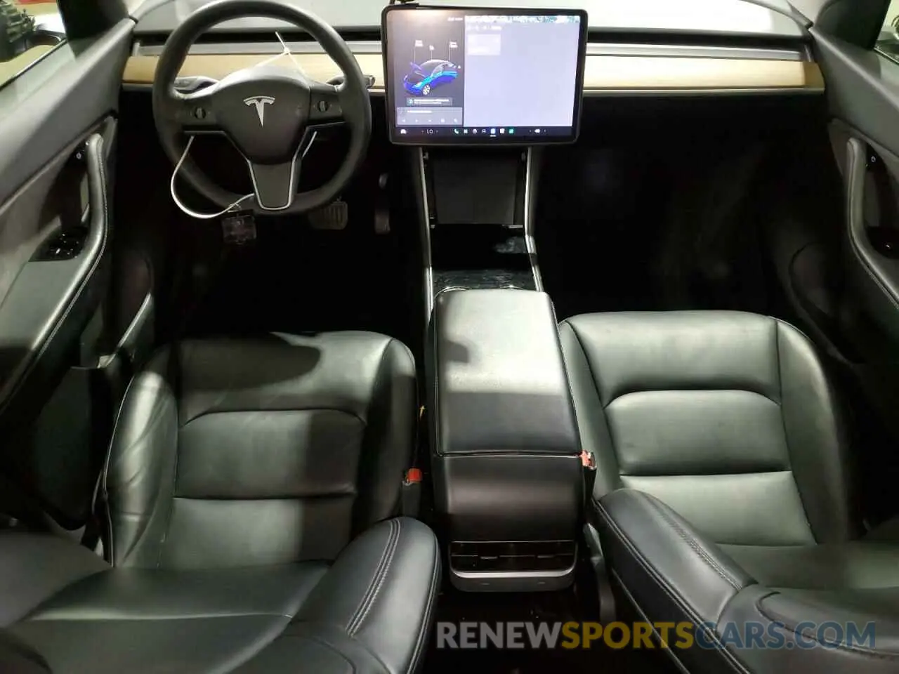 8 Photograph of a damaged car 5YJYGDED0MF107686 TESLA MODEL Y 2021