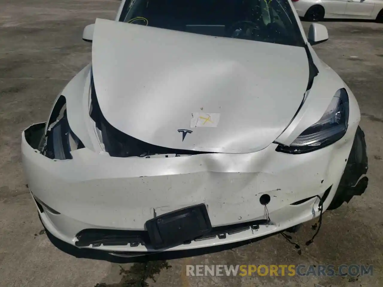 7 Photograph of a damaged car 5YJYGDED2MF105907 TESLA MODEL Y 2021