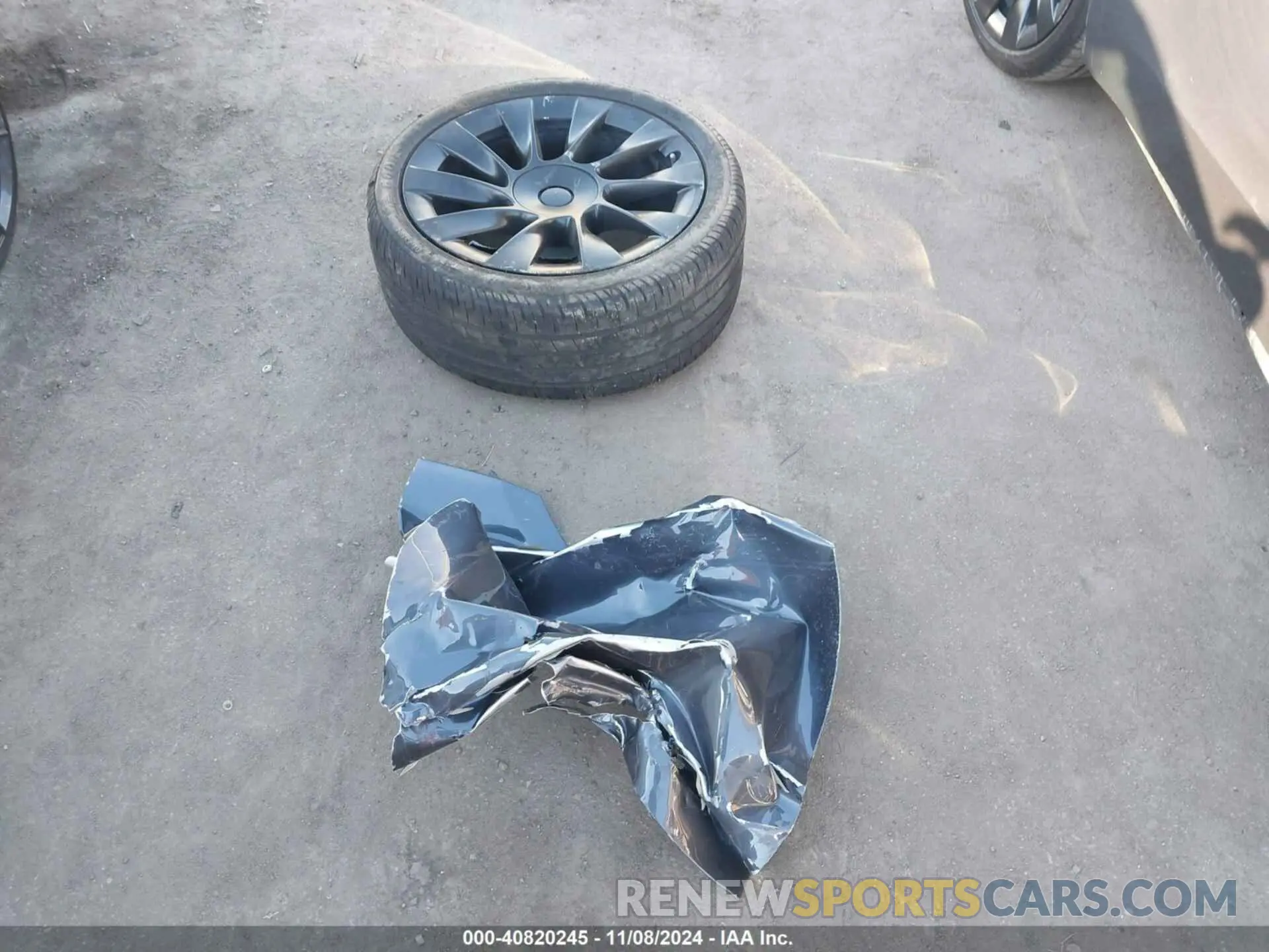 11 Photograph of a damaged car 5YJYGDED2MF110296 TESLA MODEL Y 2021