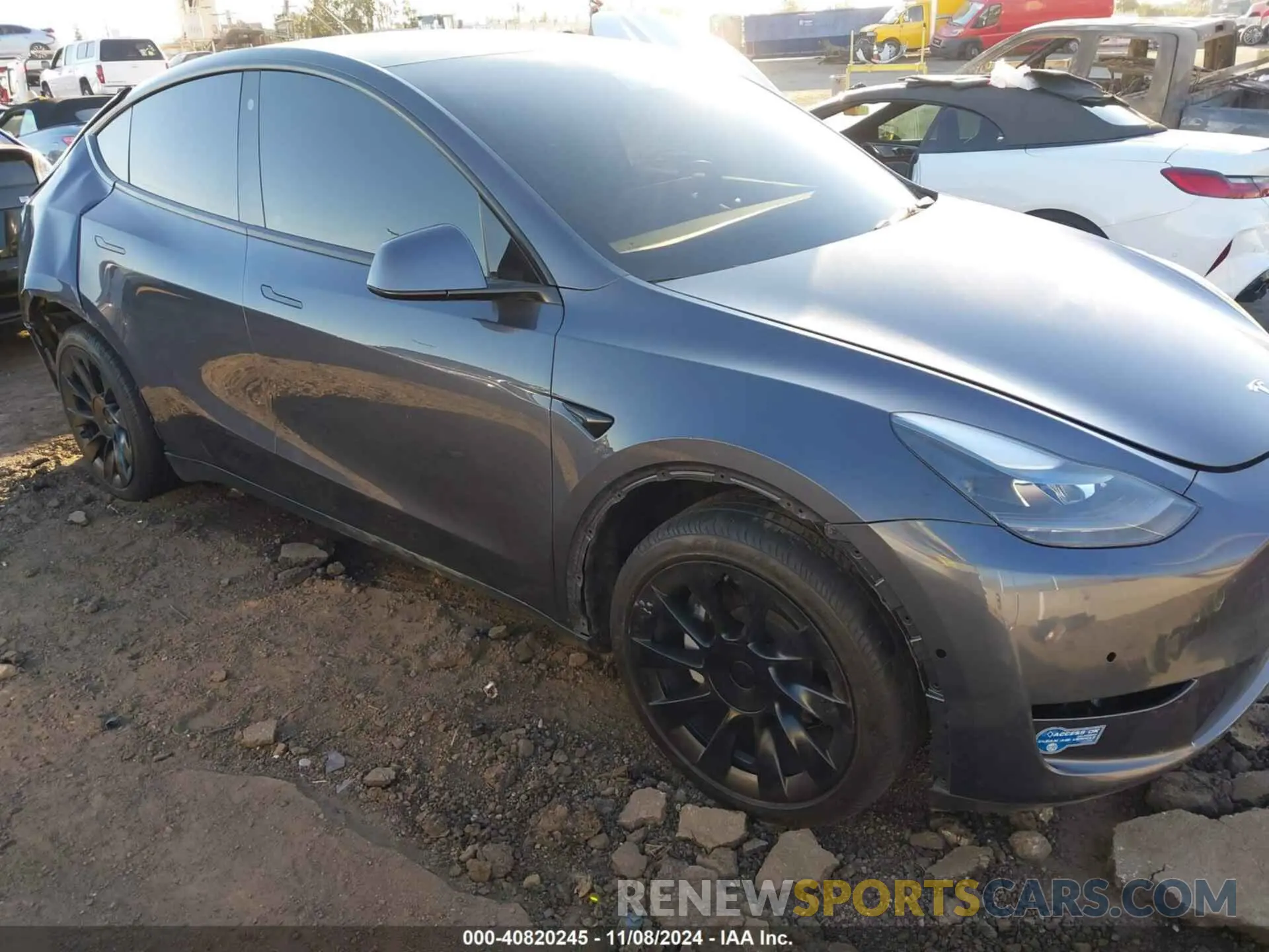 20 Photograph of a damaged car 5YJYGDED2MF110296 TESLA MODEL Y 2021