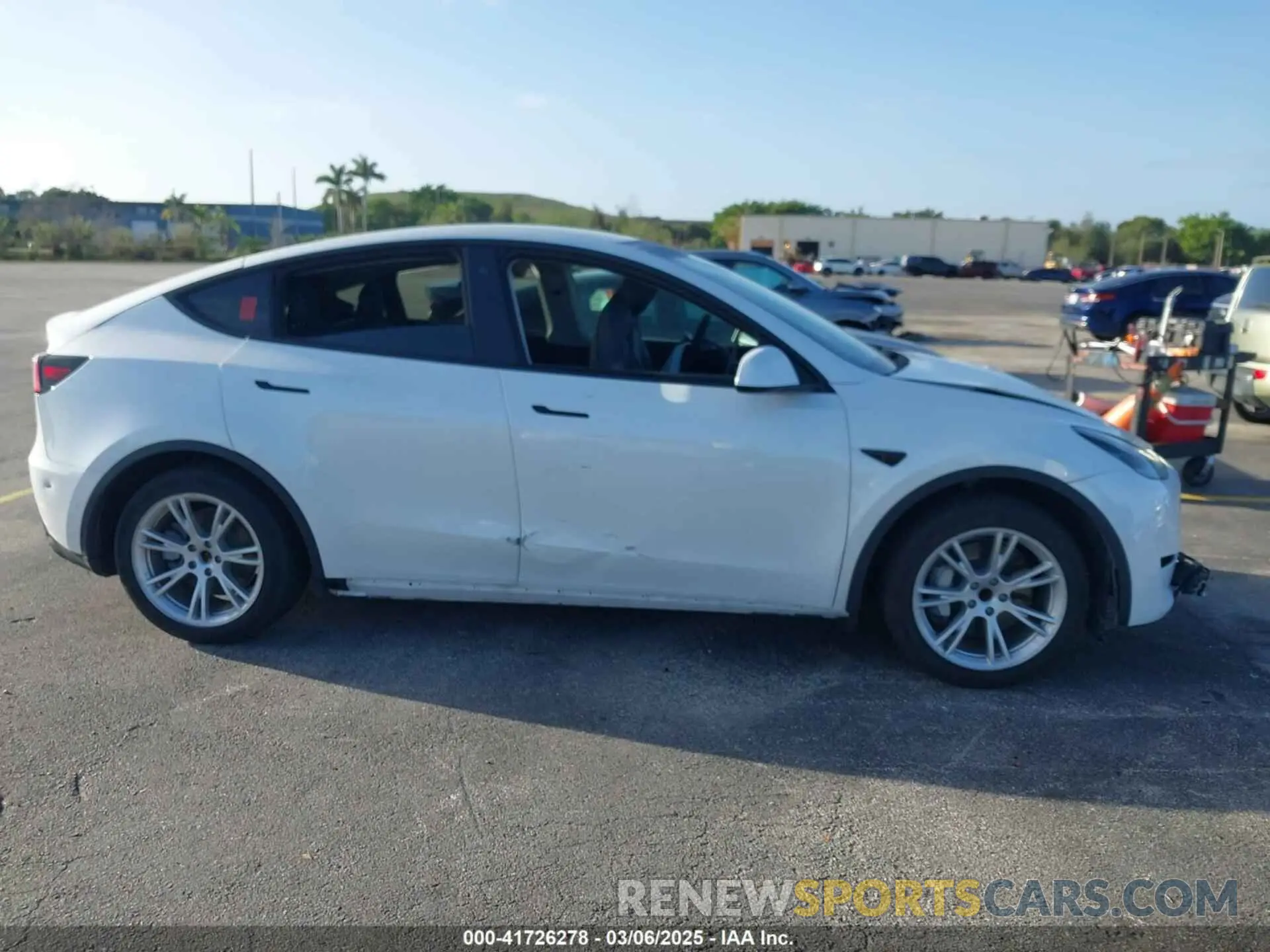 12 Photograph of a damaged car 5YJYGDED3MF103650 TESLA MODEL Y 2021