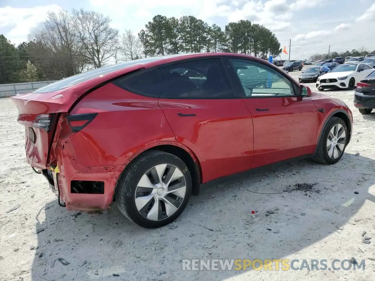 3 Photograph of a damaged car 5YJYGDED3MF107259 TESLA MODEL Y 2021