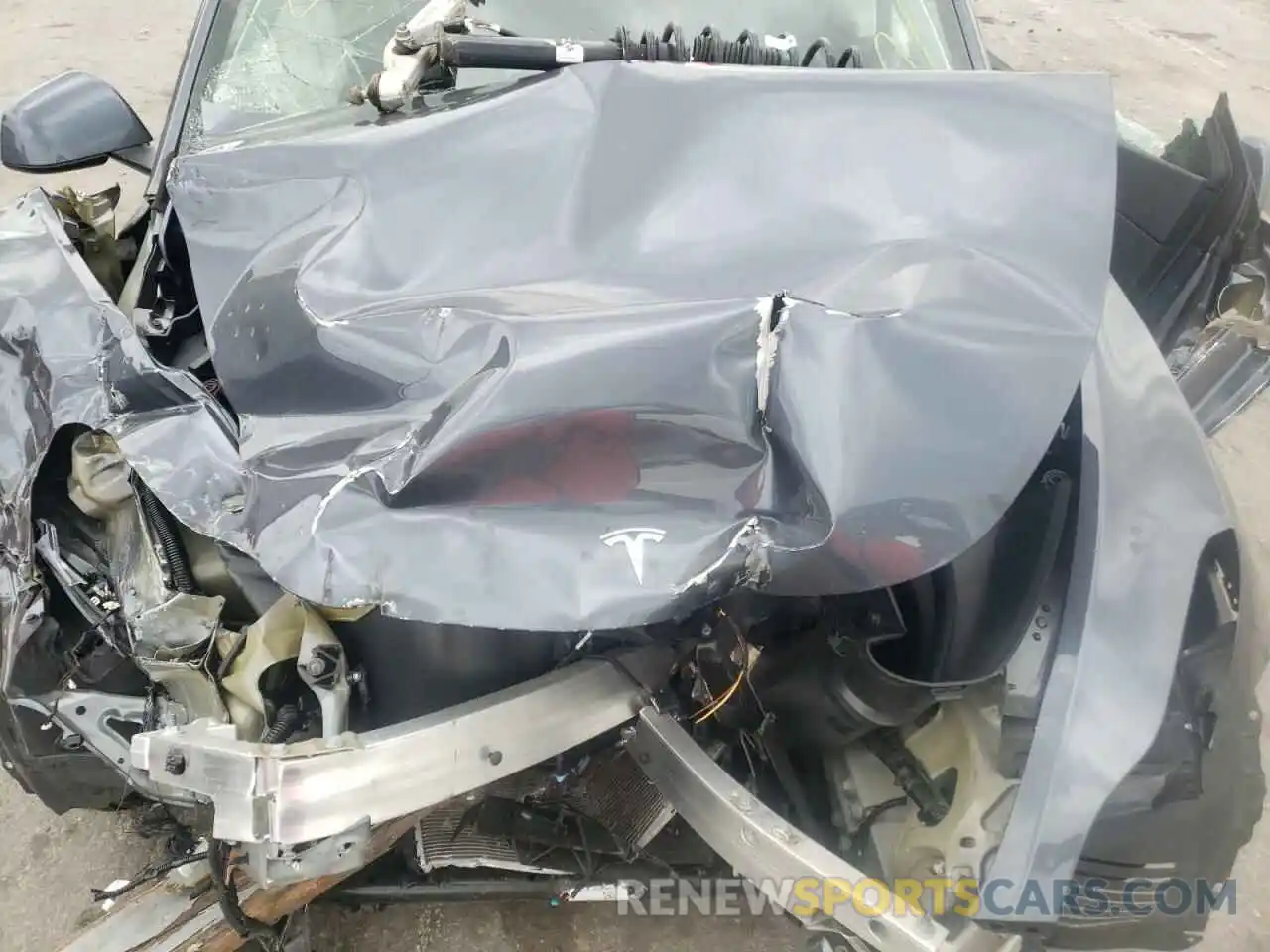 7 Photograph of a damaged car 5YJYGDED4MF106119 TESLA MODEL Y 2021