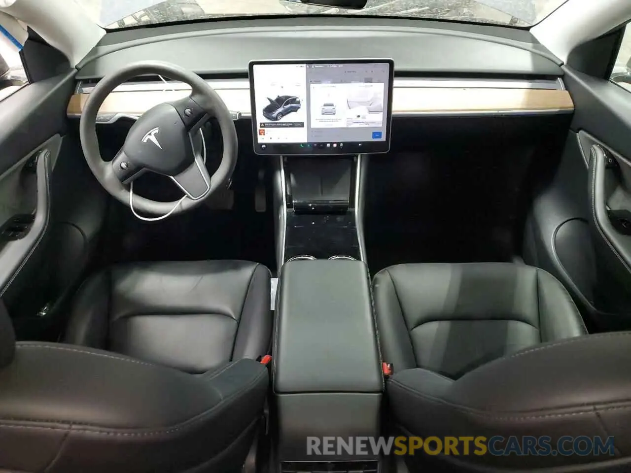 8 Photograph of a damaged car 5YJYGDED5MF107781 TESLA MODEL Y 2021