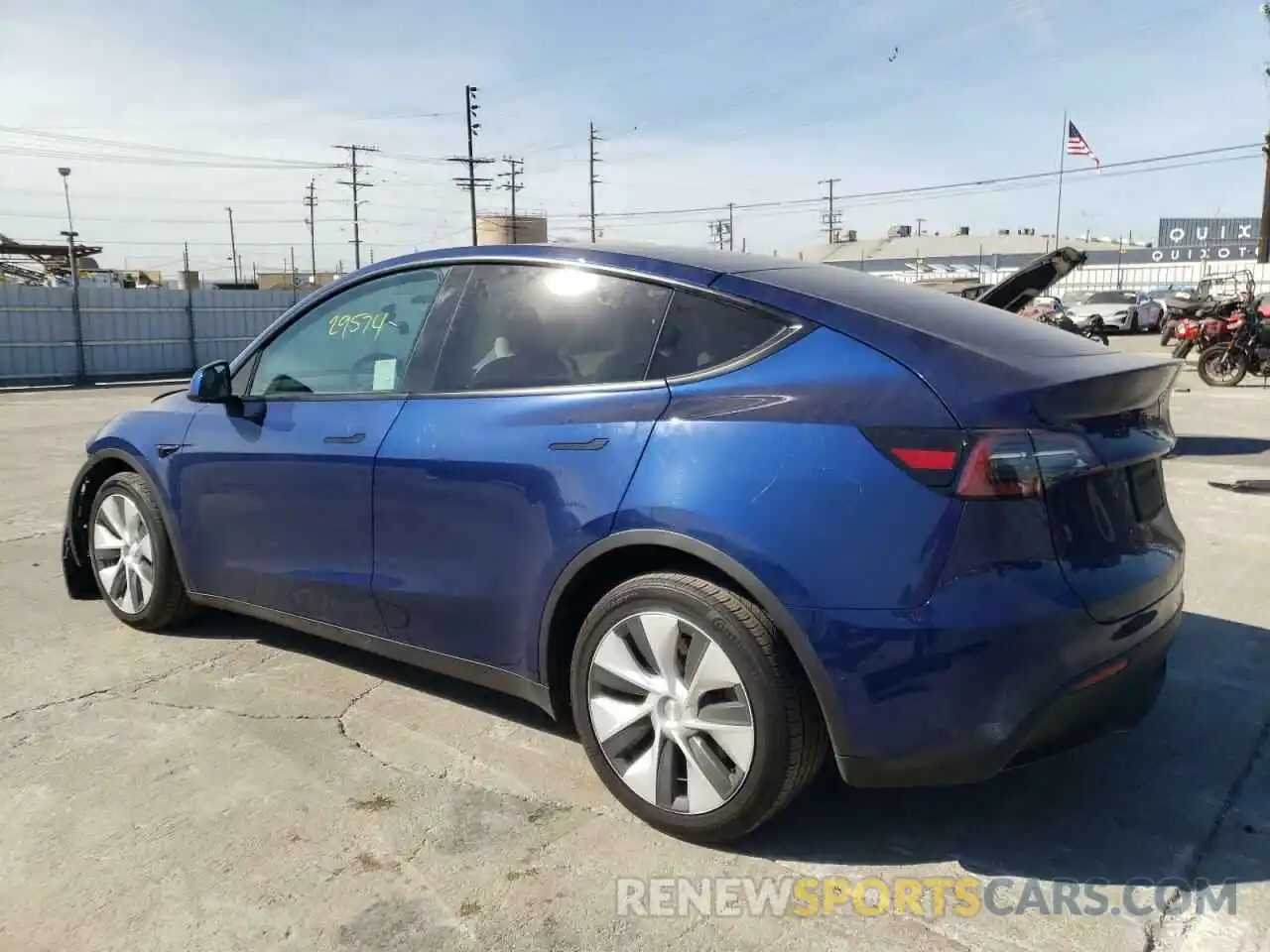 3 Photograph of a damaged car 5YJYGDED5MF163221 TESLA MODEL Y 2021