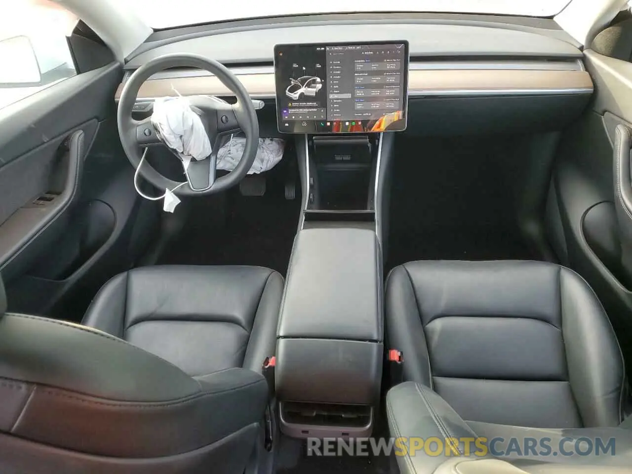 8 Photograph of a damaged car 5YJYGDED6MF103688 TESLA MODEL Y 2021