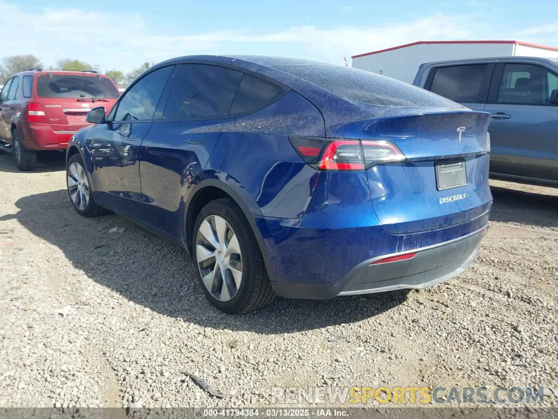 3 Photograph of a damaged car 5YJYGDED6MF107711 TESLA MODEL Y 2021