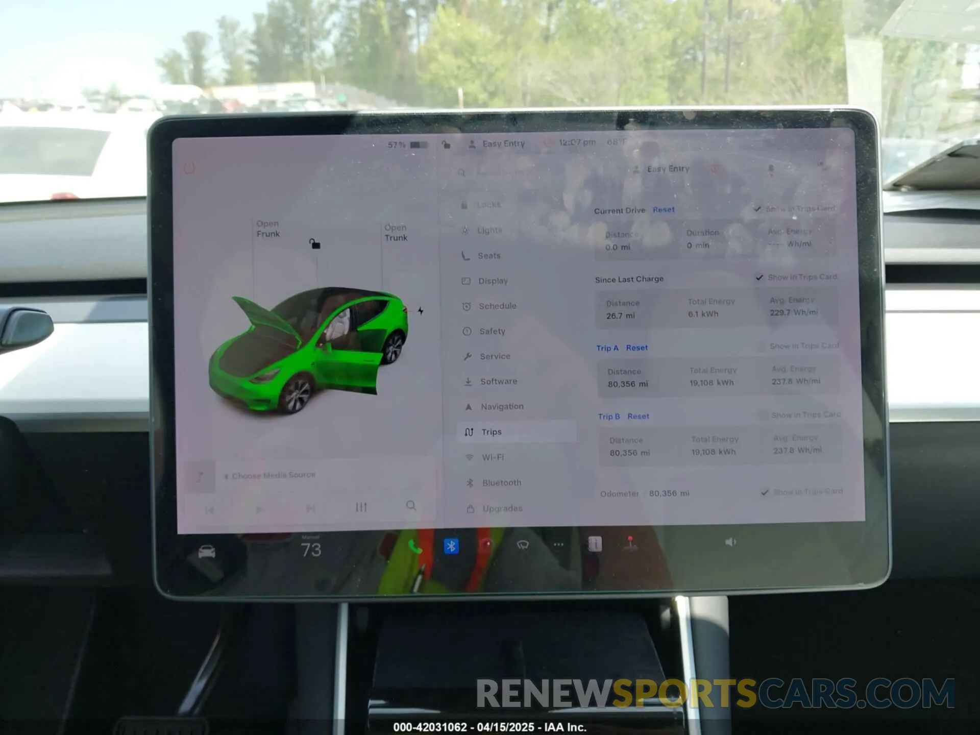 7 Photograph of a damaged car 5YJYGDED8MF116359 TESLA MODEL Y 2021