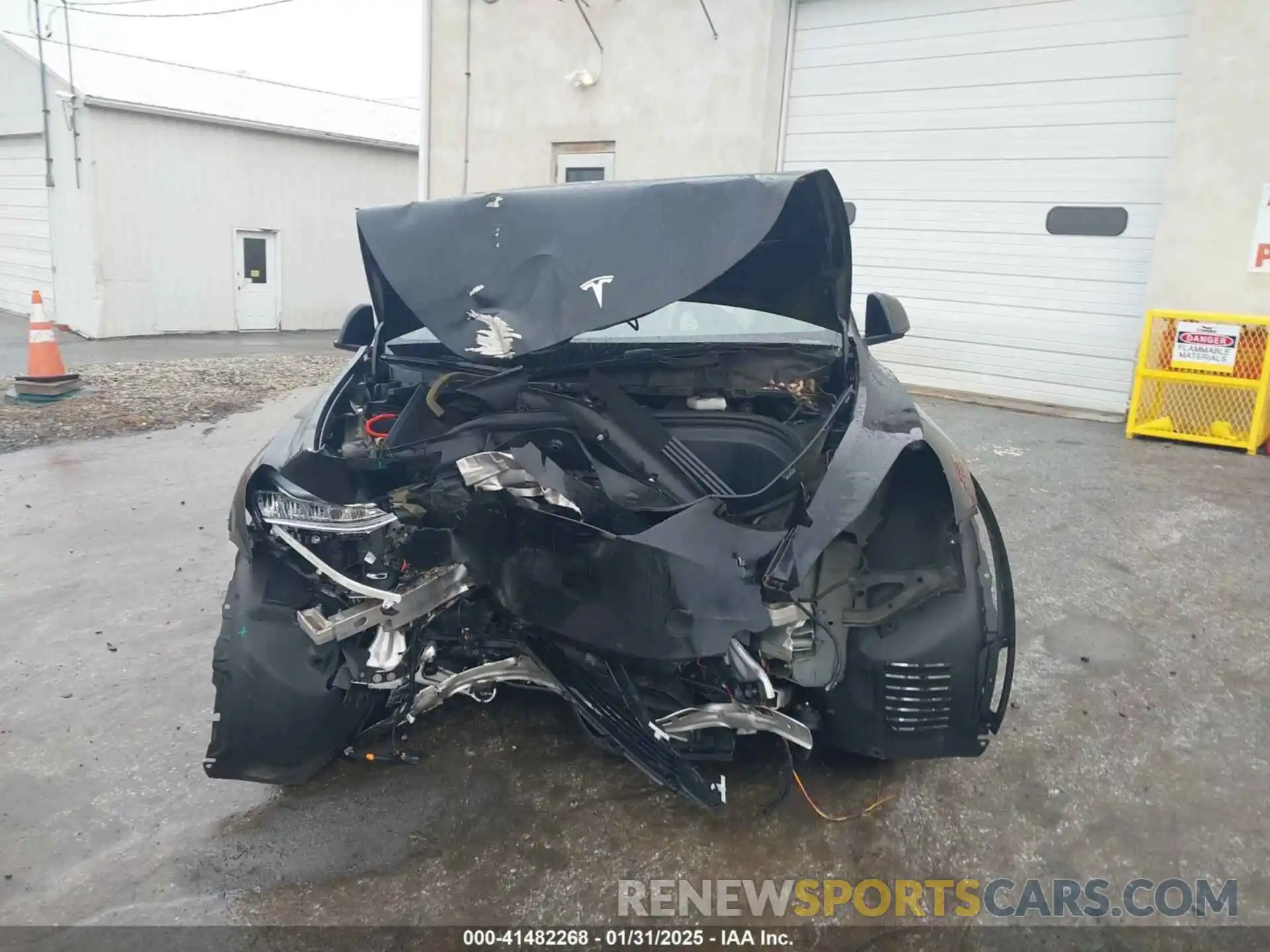 13 Photograph of a damaged car 5YJYGDED9MF103989 TESLA MODEL Y 2021