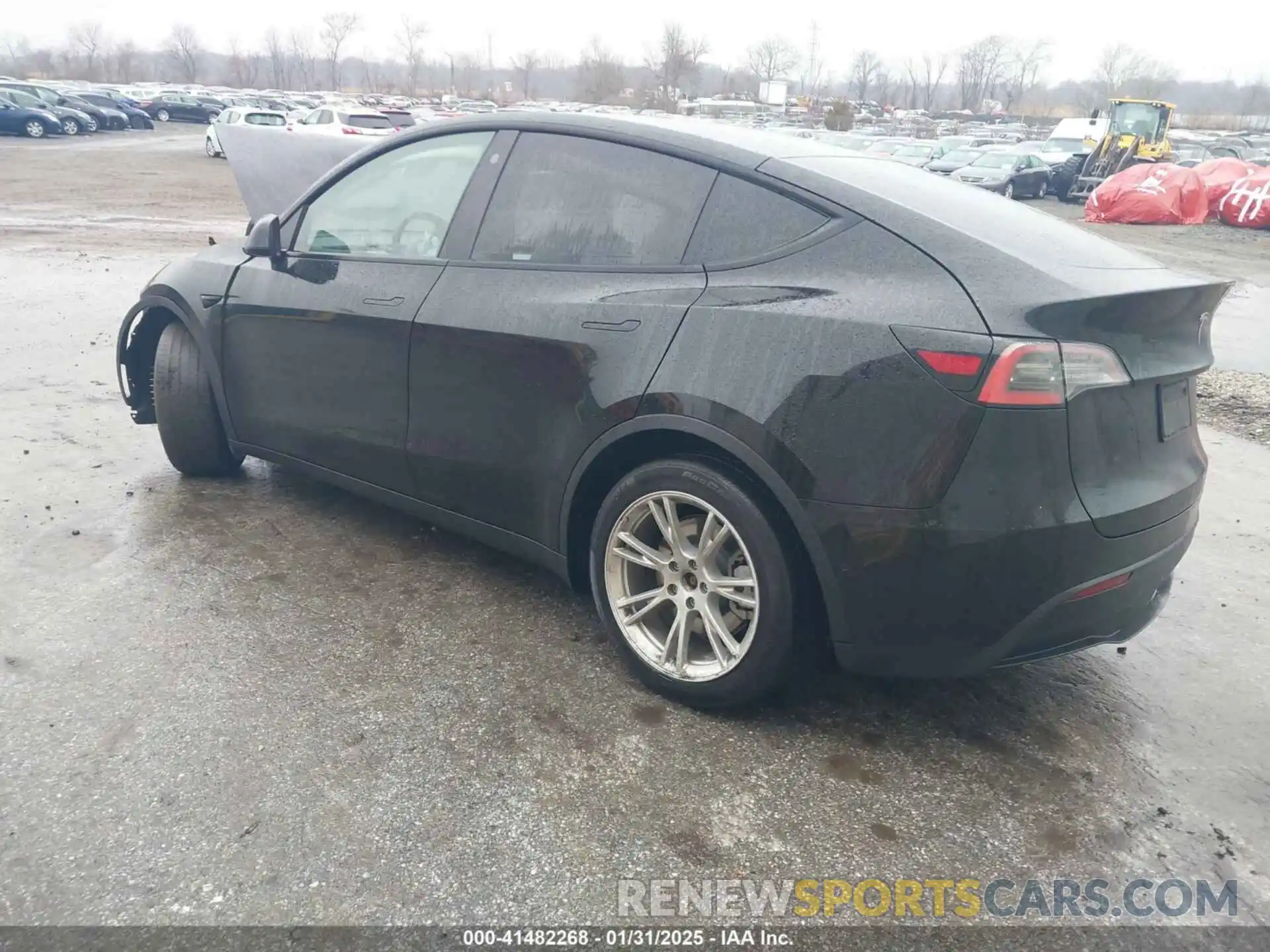 3 Photograph of a damaged car 5YJYGDED9MF103989 TESLA MODEL Y 2021