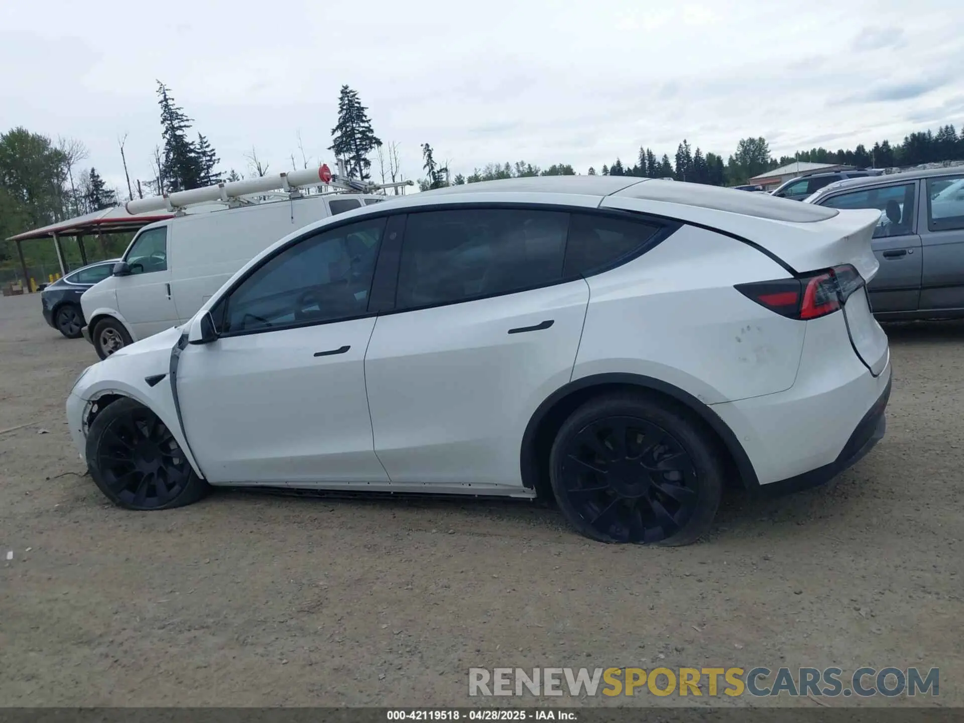 13 Photograph of a damaged car 5YJYGDED9MF121828 TESLA MODEL Y 2021
