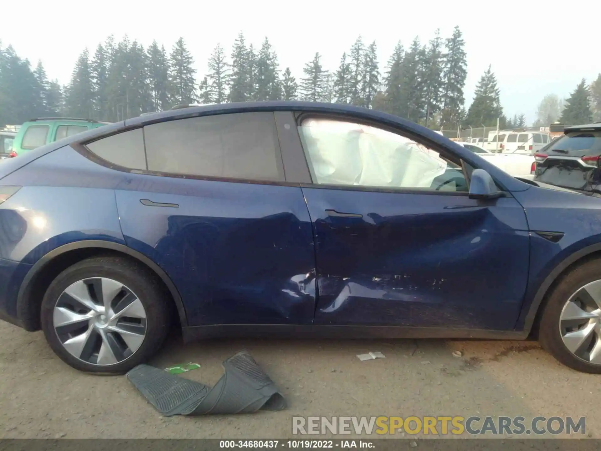 6 Photograph of a damaged car 5YJYGDEDXMF103953 TESLA MODEL Y 2021