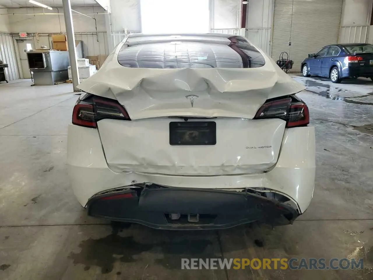 6 Photograph of a damaged car 5YJYGDEE0MF061351 TESLA MODEL Y 2021