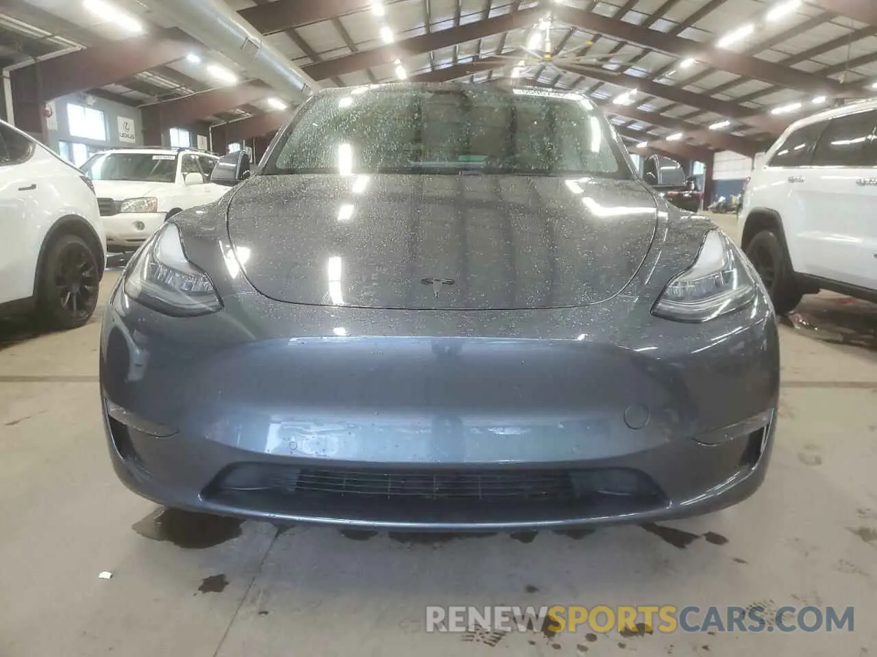 5 Photograph of a damaged car 5YJYGDEE0MF076660 TESLA MODEL Y 2021