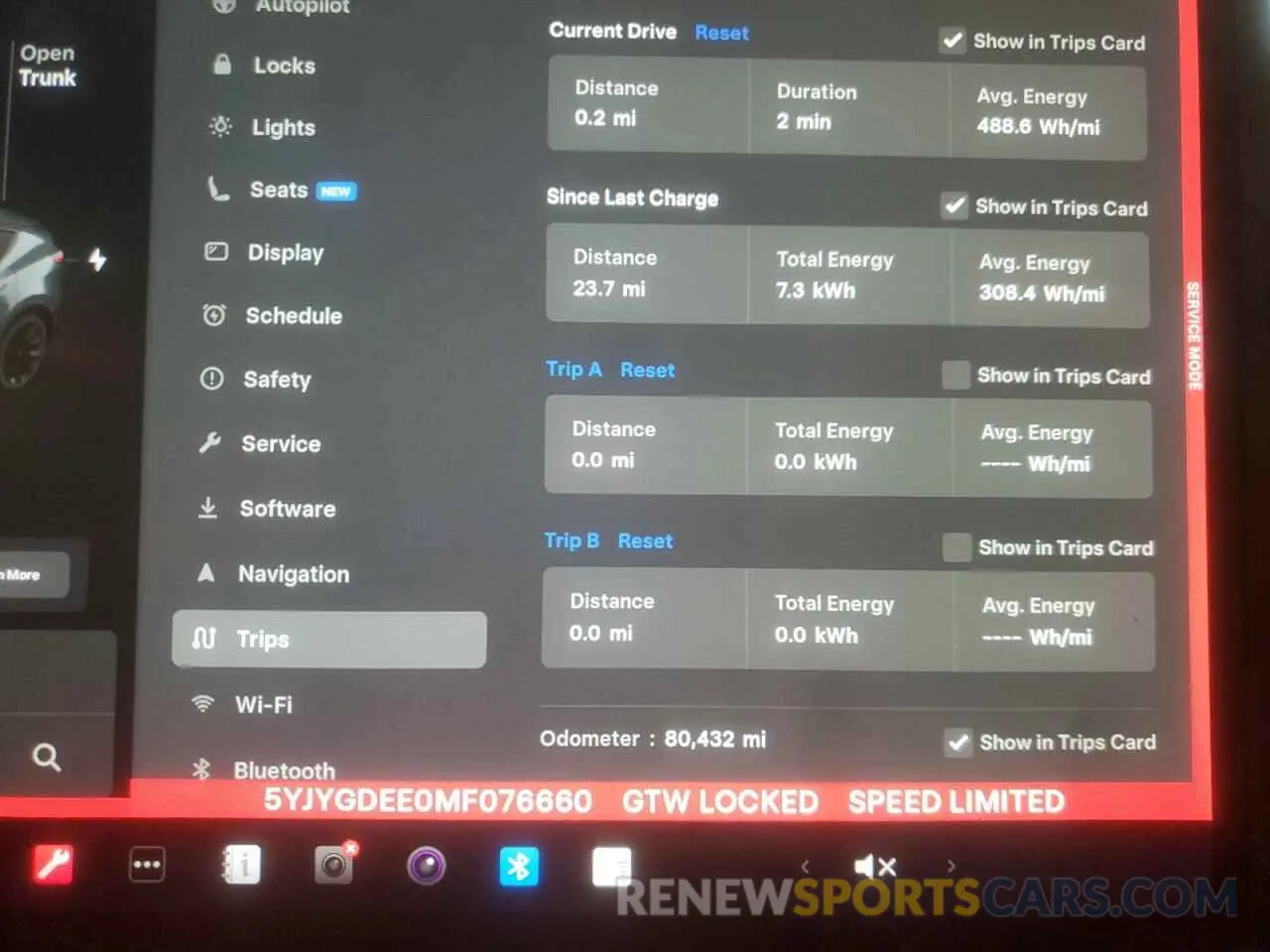 9 Photograph of a damaged car 5YJYGDEE0MF076660 TESLA MODEL Y 2021