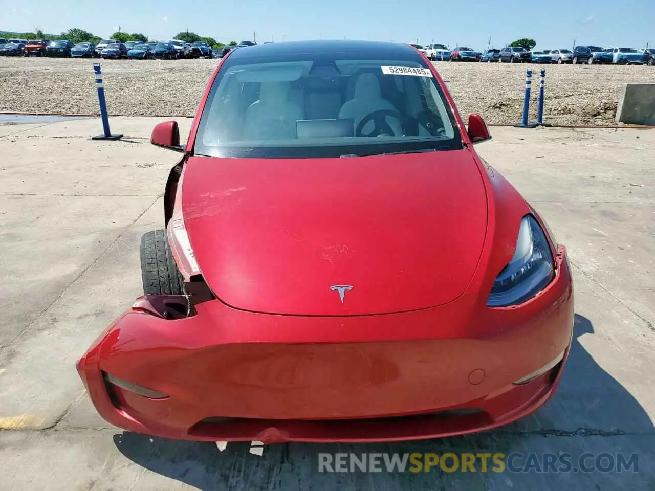 5 Photograph of a damaged car 5YJYGDEE0MF079865 TESLA MODEL Y 2021