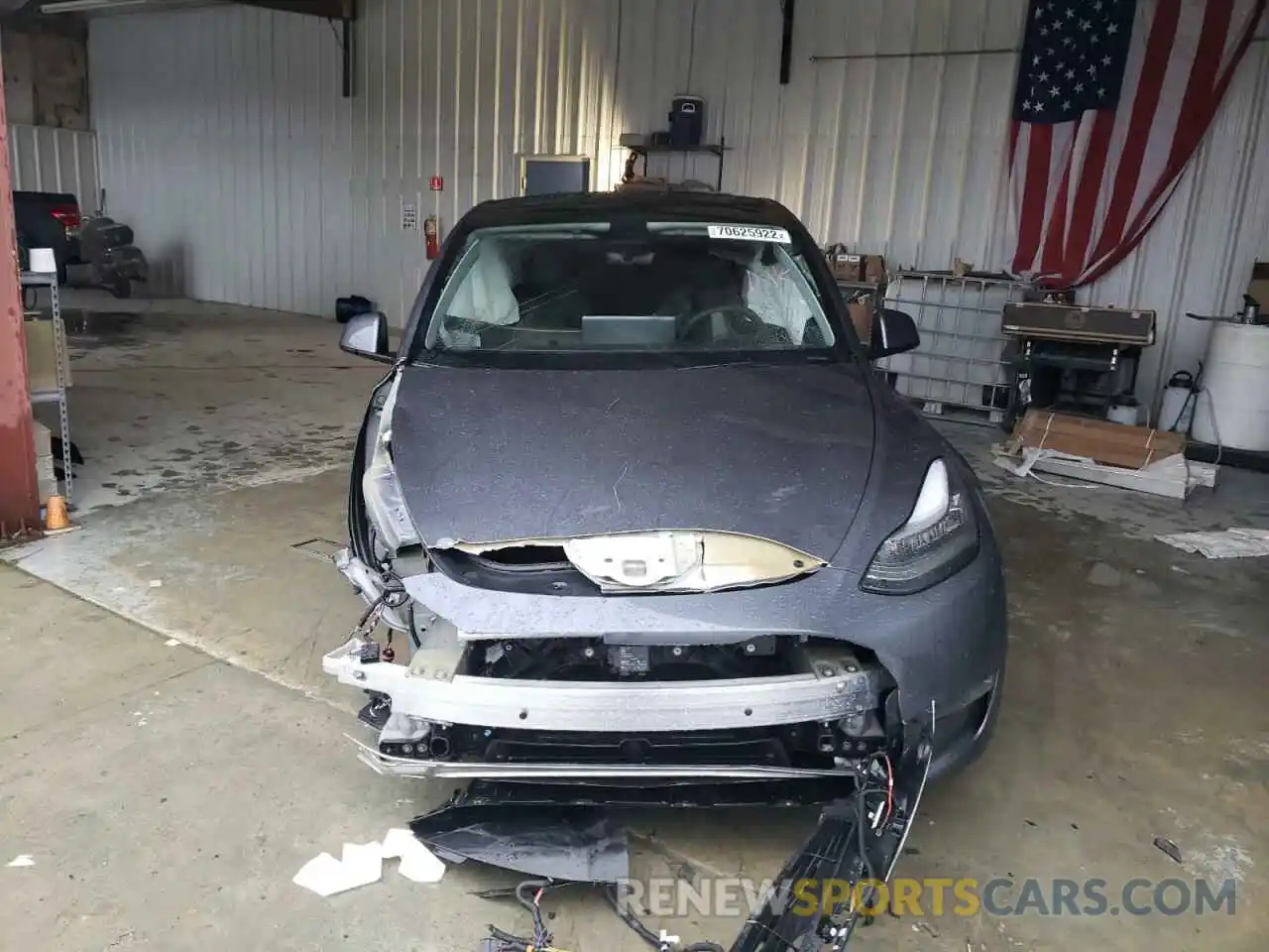 5 Photograph of a damaged car 5YJYGDEE0MF080286 TESLA MODEL Y 2021